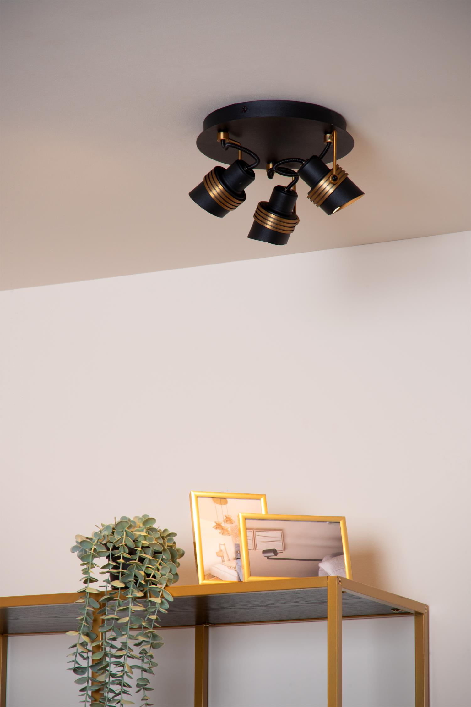 Tundran Ceiling Lights - Matt Black