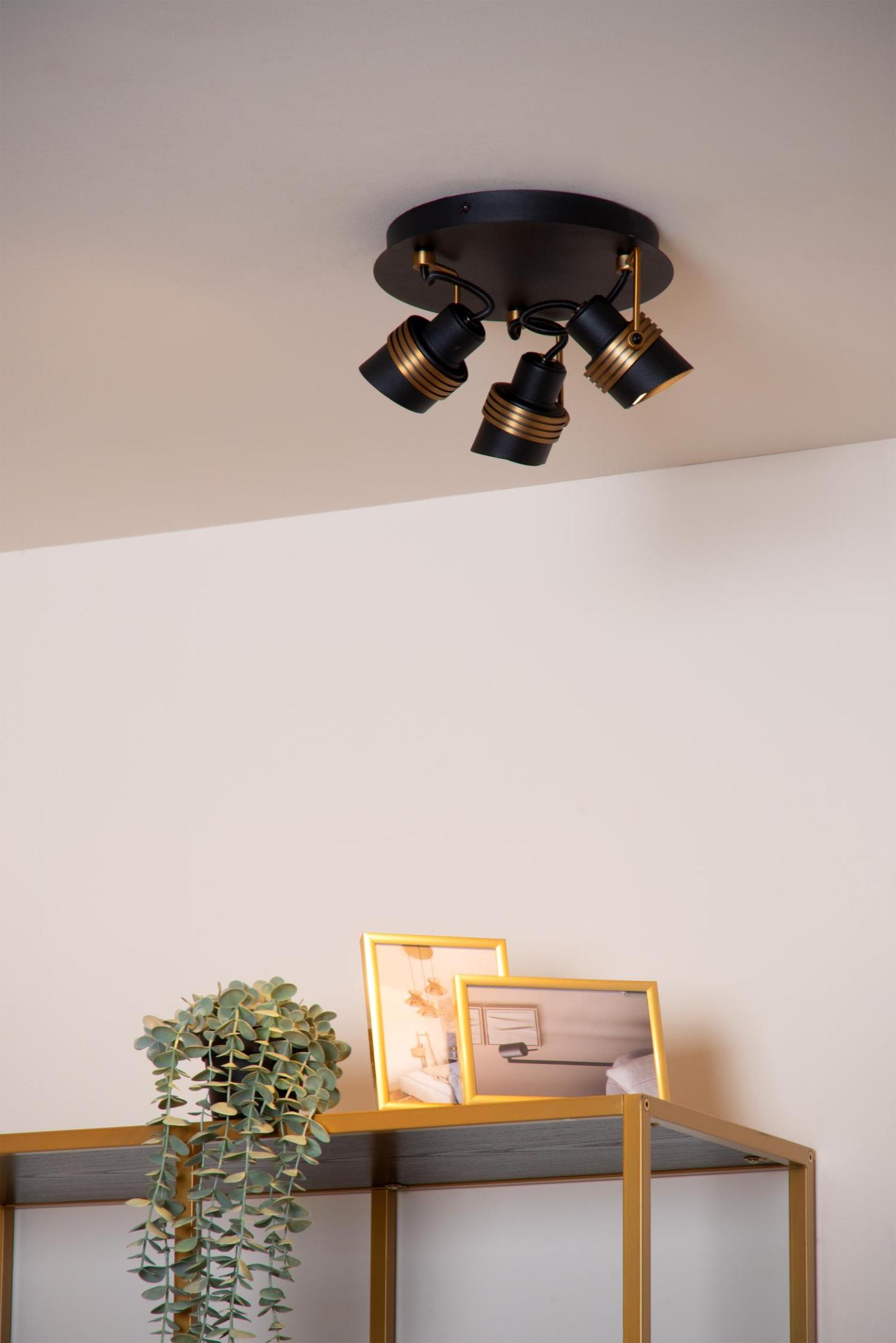 Tundran Ceiling Lights - Matt Black