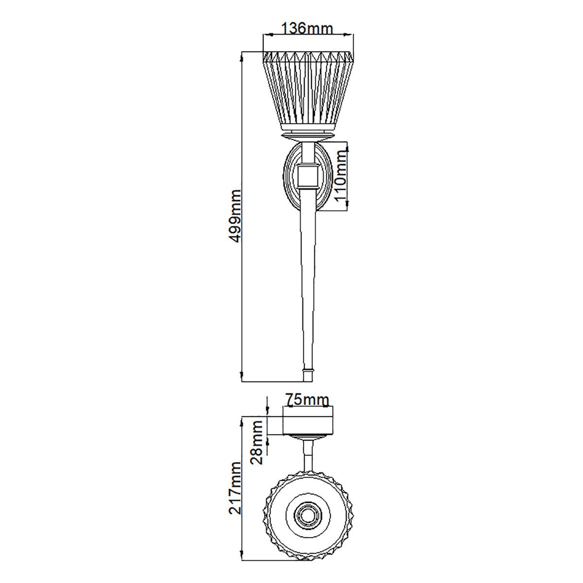 Agatha Wall Light