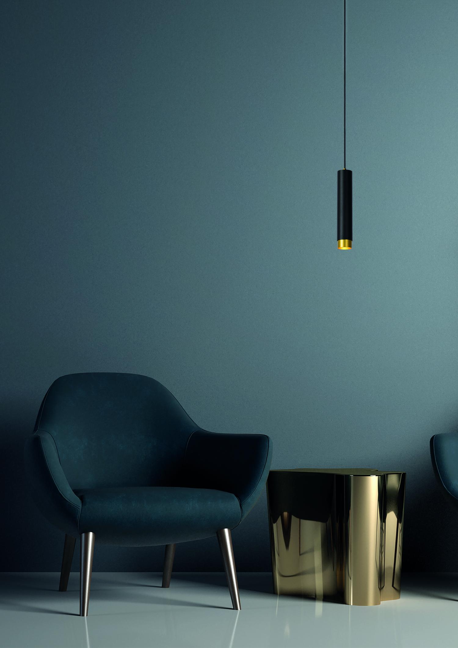 Floris Ceiling Lights - Matt Black