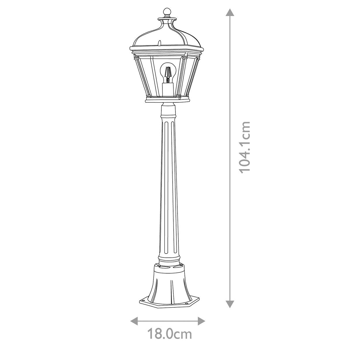 Bayview Bollard Light