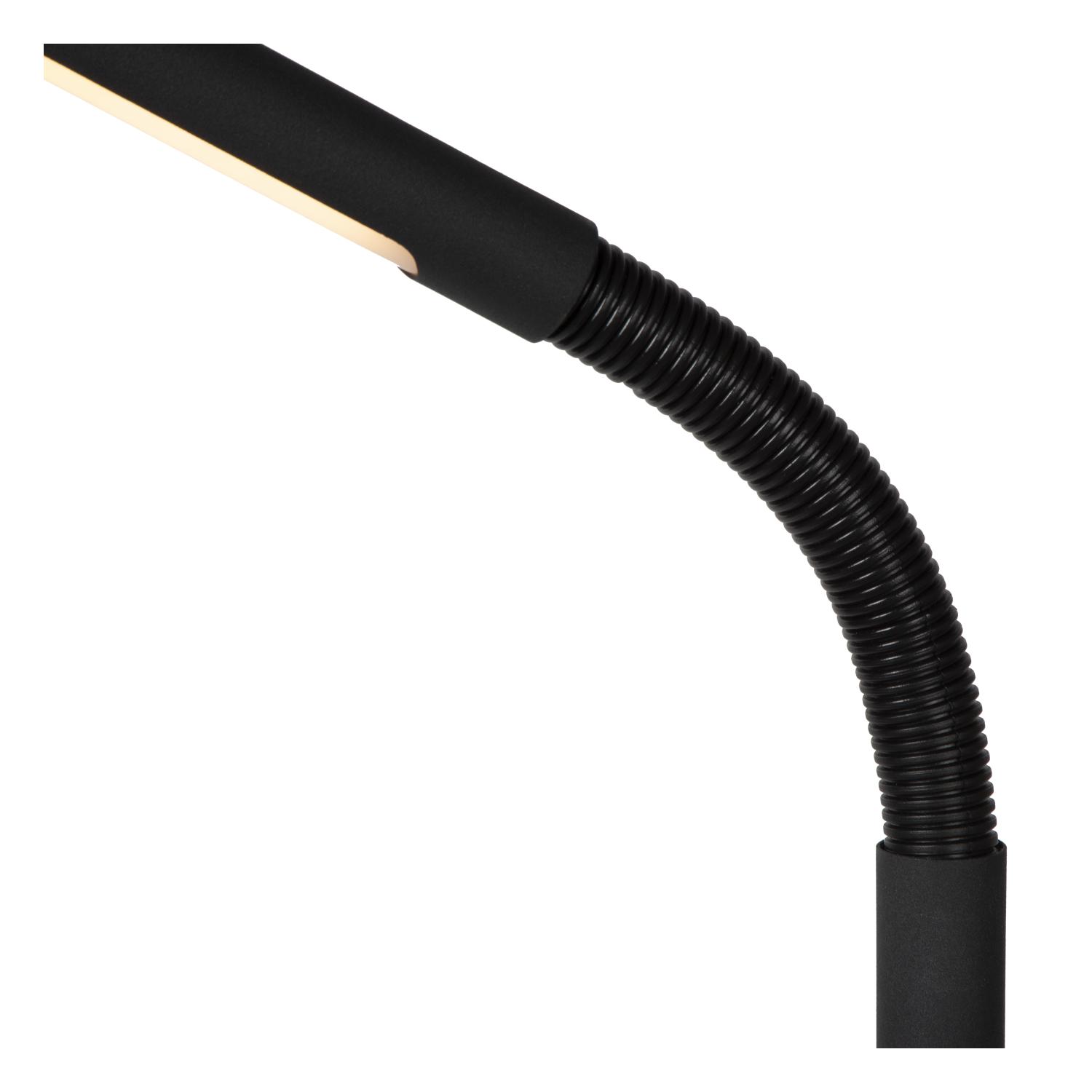 Gilly Floor Lamp - Matt Black/Opal