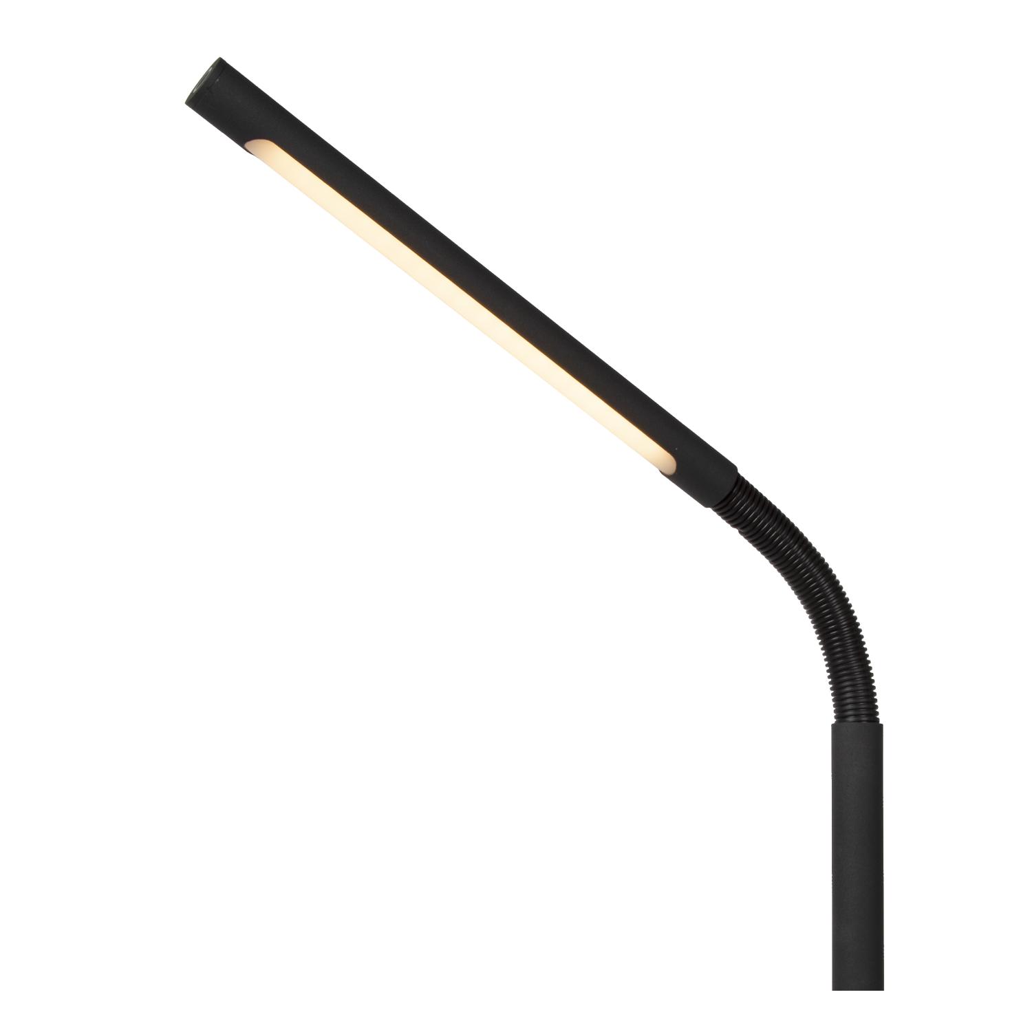 Gilly Floor Lamp - Matt Black/Opal