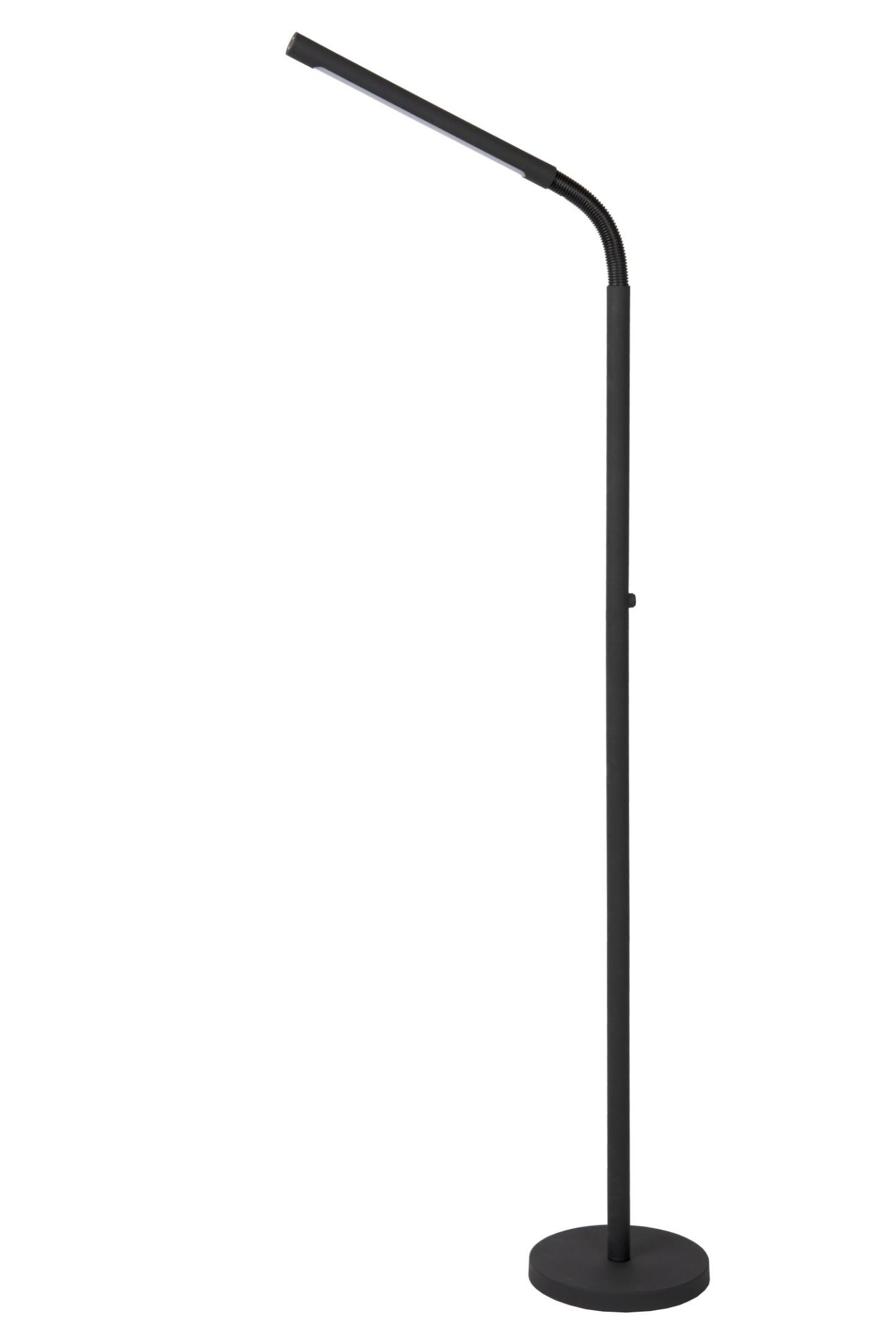 Gilly Floor Lamp - Matt Black/Opal