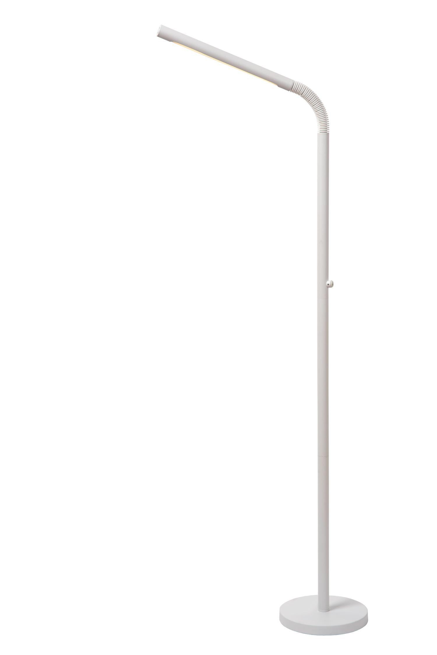 Gilly Floor Lamp - Matt Black/Opal