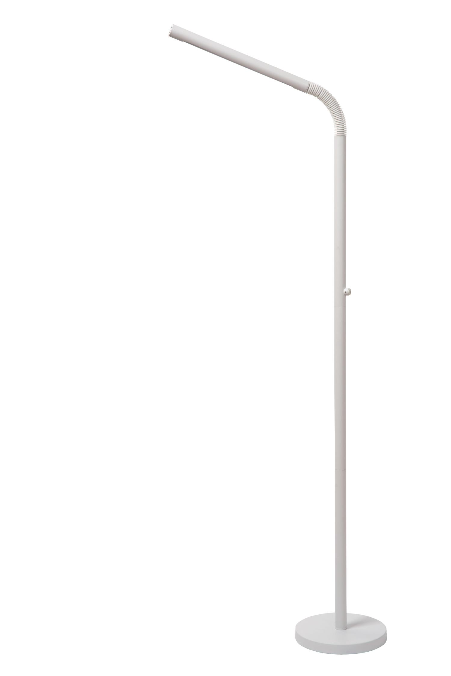 Gilly Floor Lamp - Matt Black/Opal