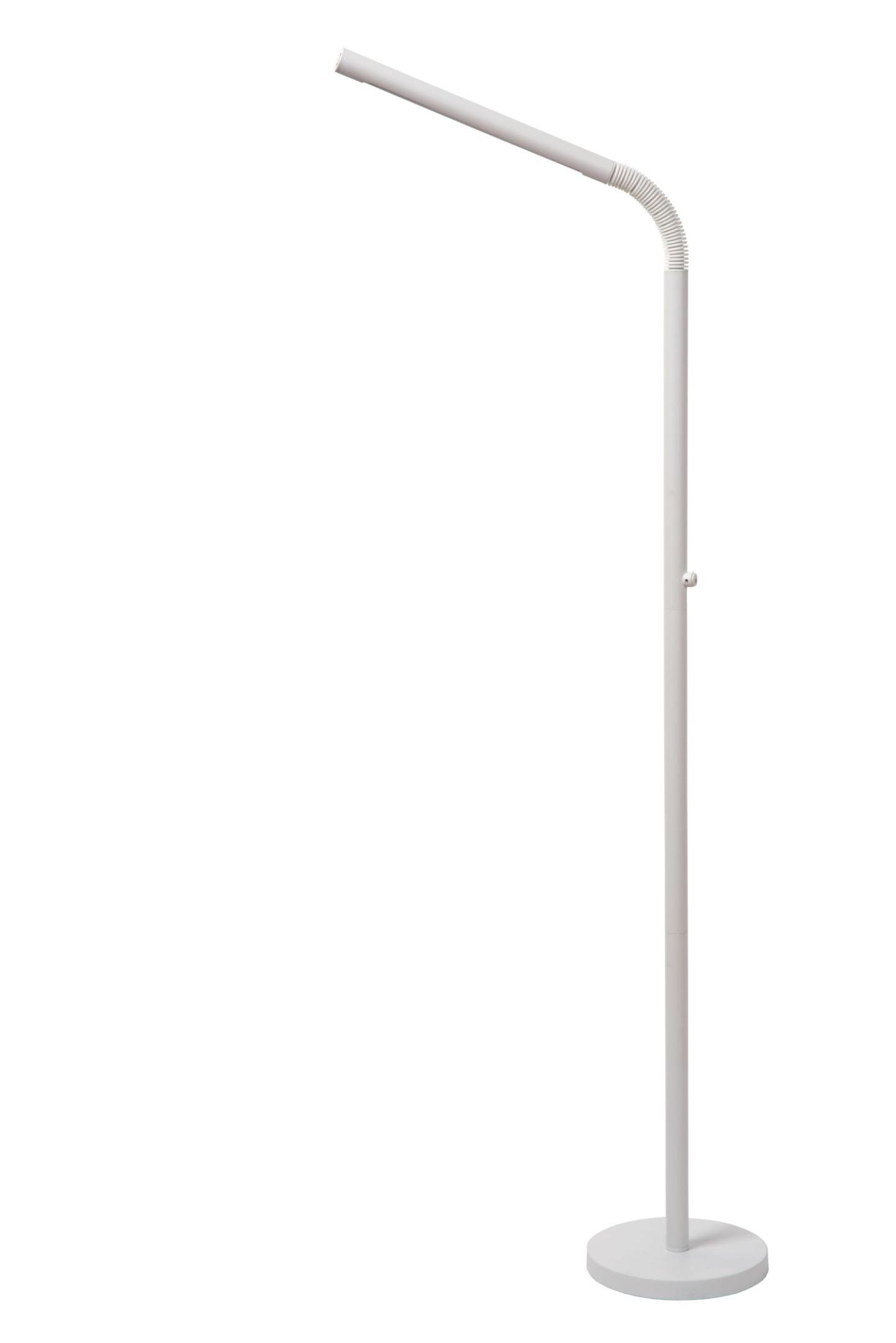 Gilly Floor Lamp - Matt Black/Opal