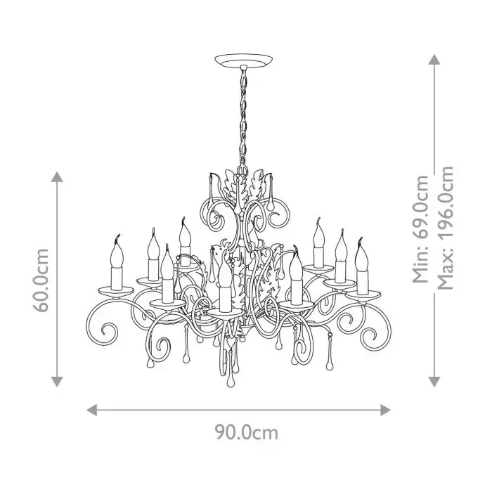 Amarilli Chandelier