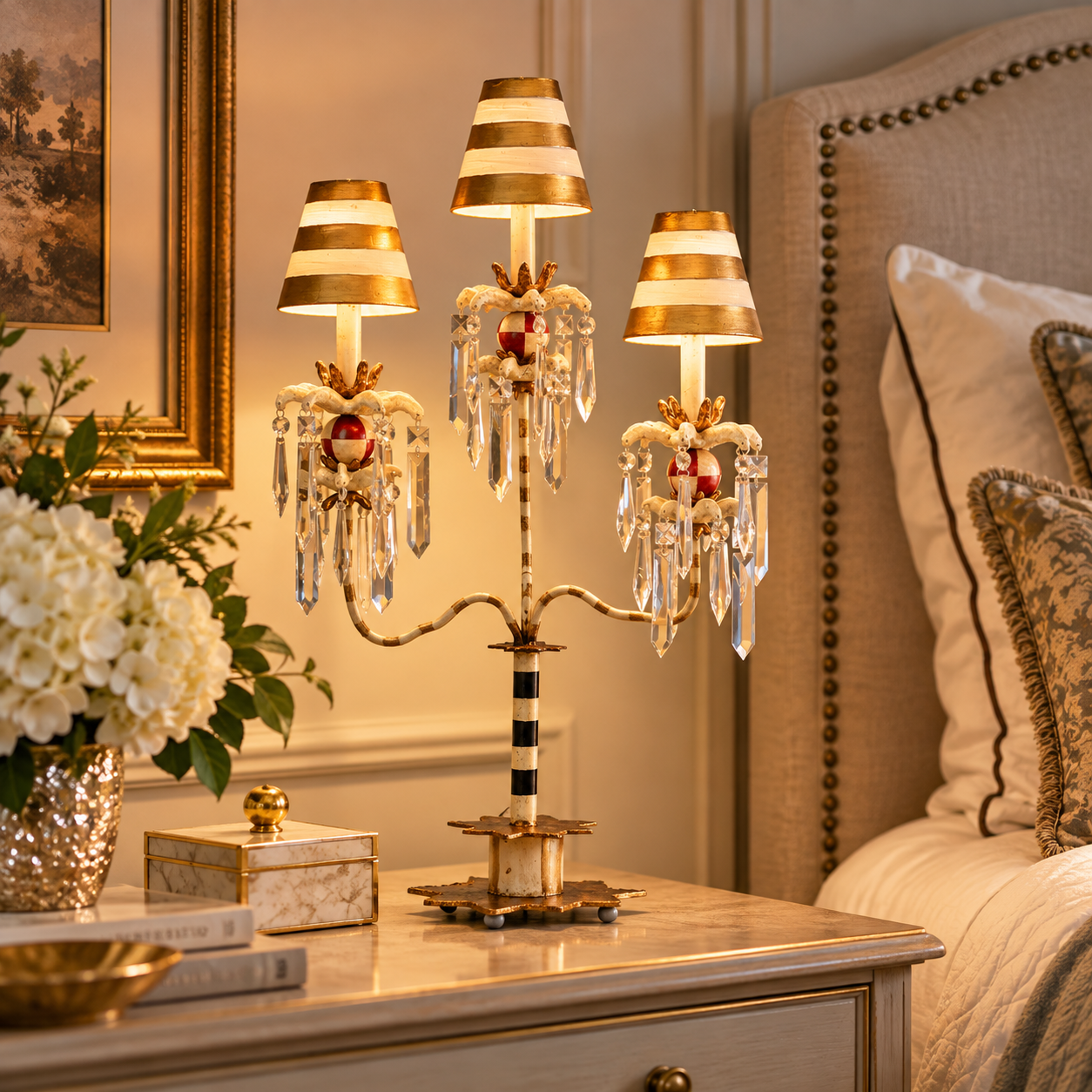 Birdland Table Lamp - 3 Arm