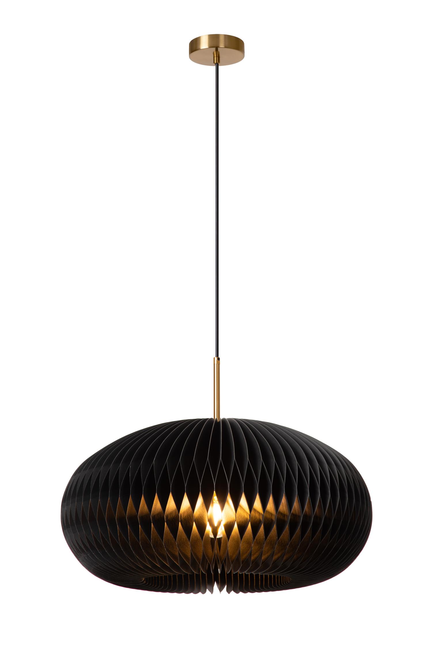 Armoni Ceiling Lights - Brushed Gold/Black Paper