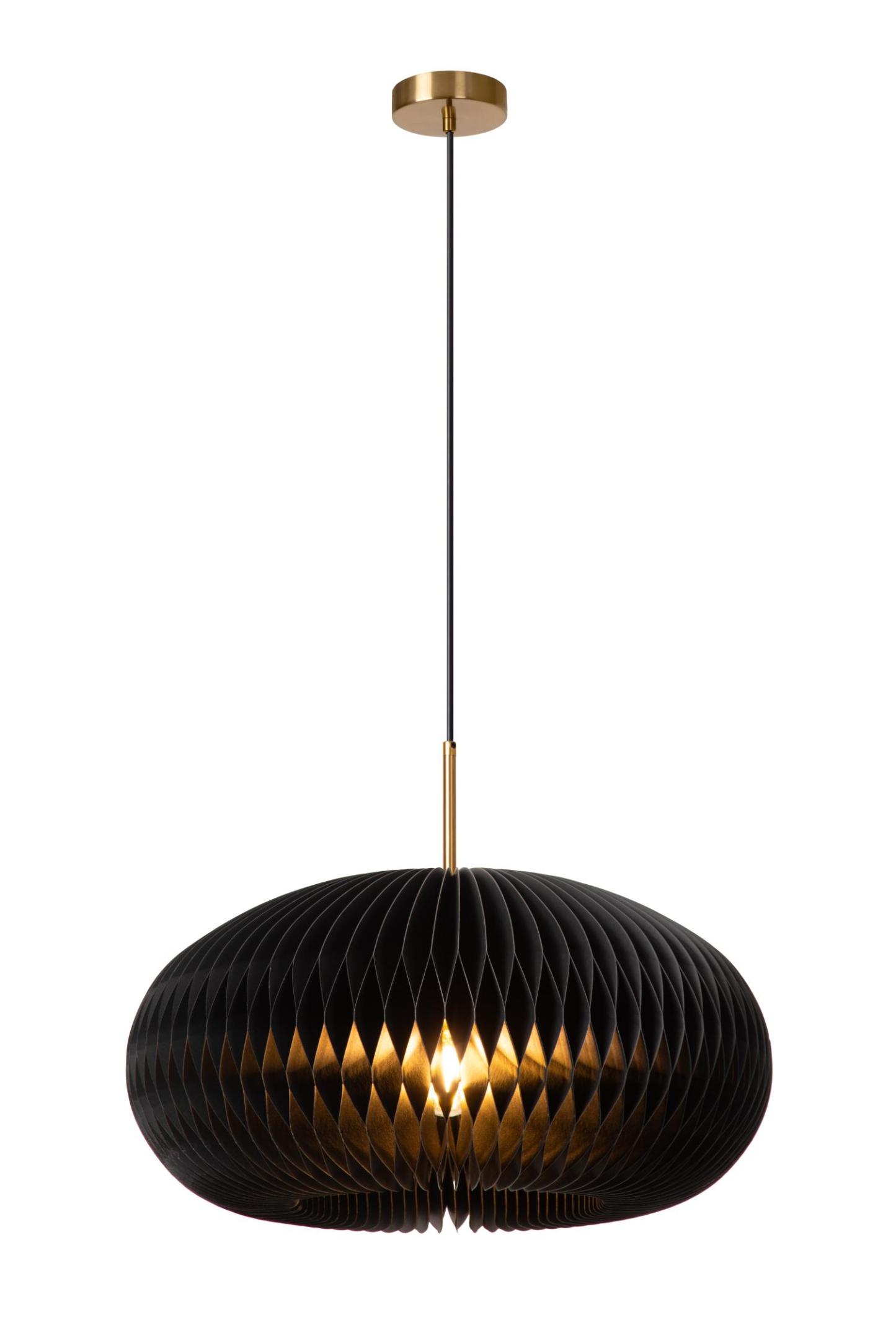 Armoni Ceiling Lights - Brushed Gold/Black Paper