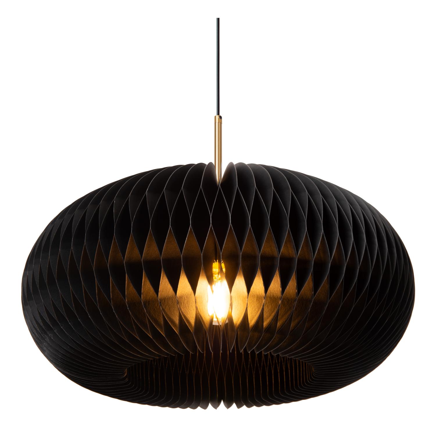 Armoni Ceiling Lights - Brushed Gold/Black Paper