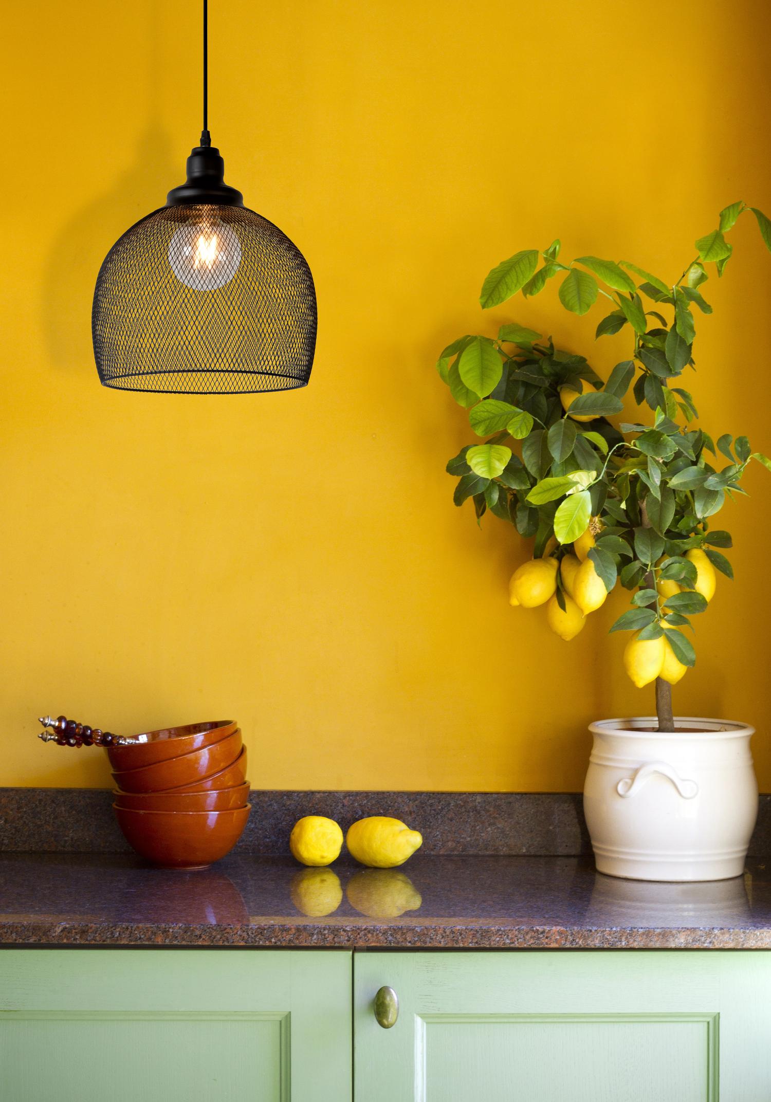 Mesh Ceiling Lights - Matt Black