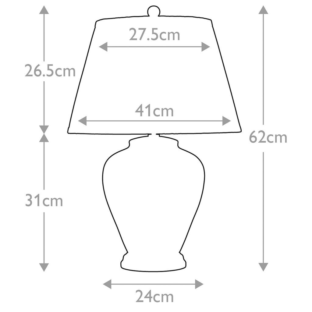 Arum Lily Table Lamp