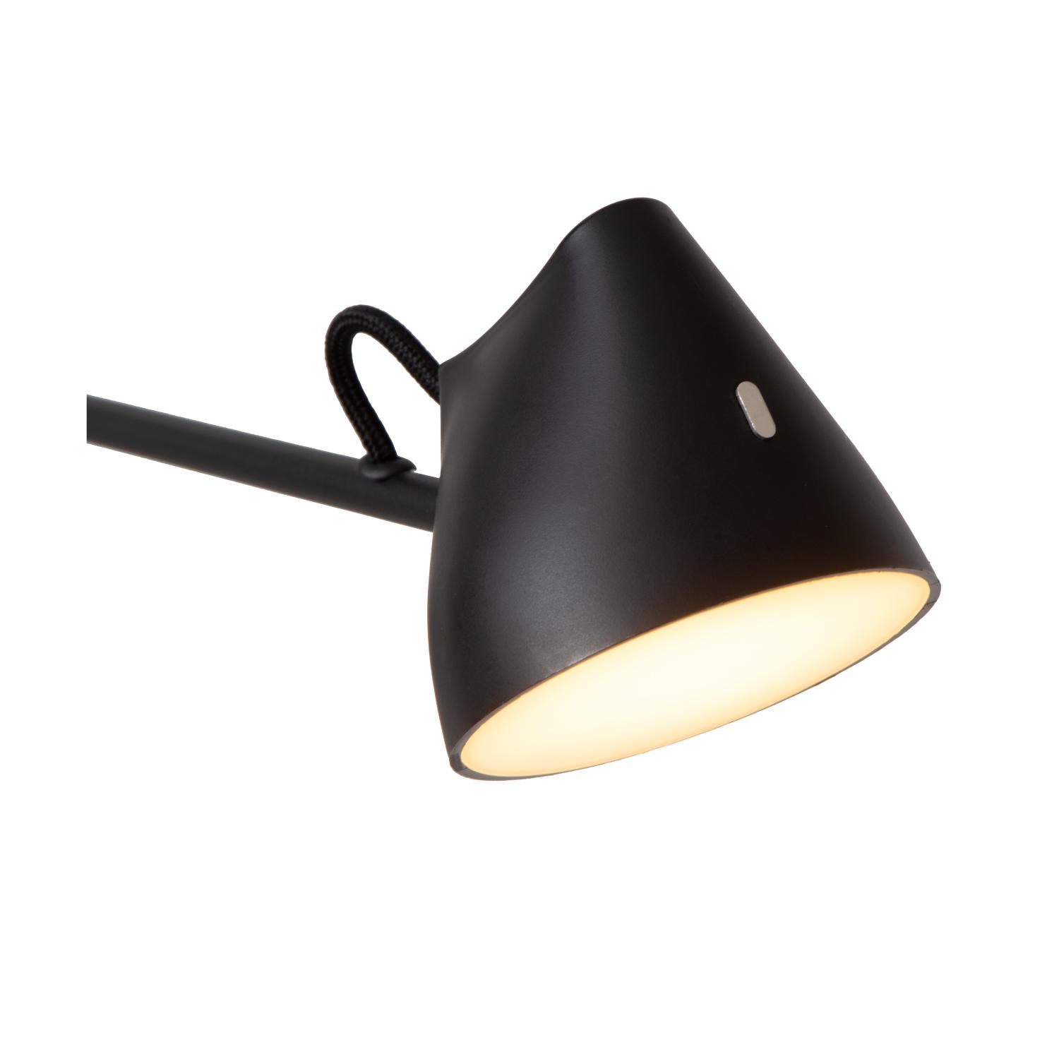Milne Wall Lights - Matt Black/Opal