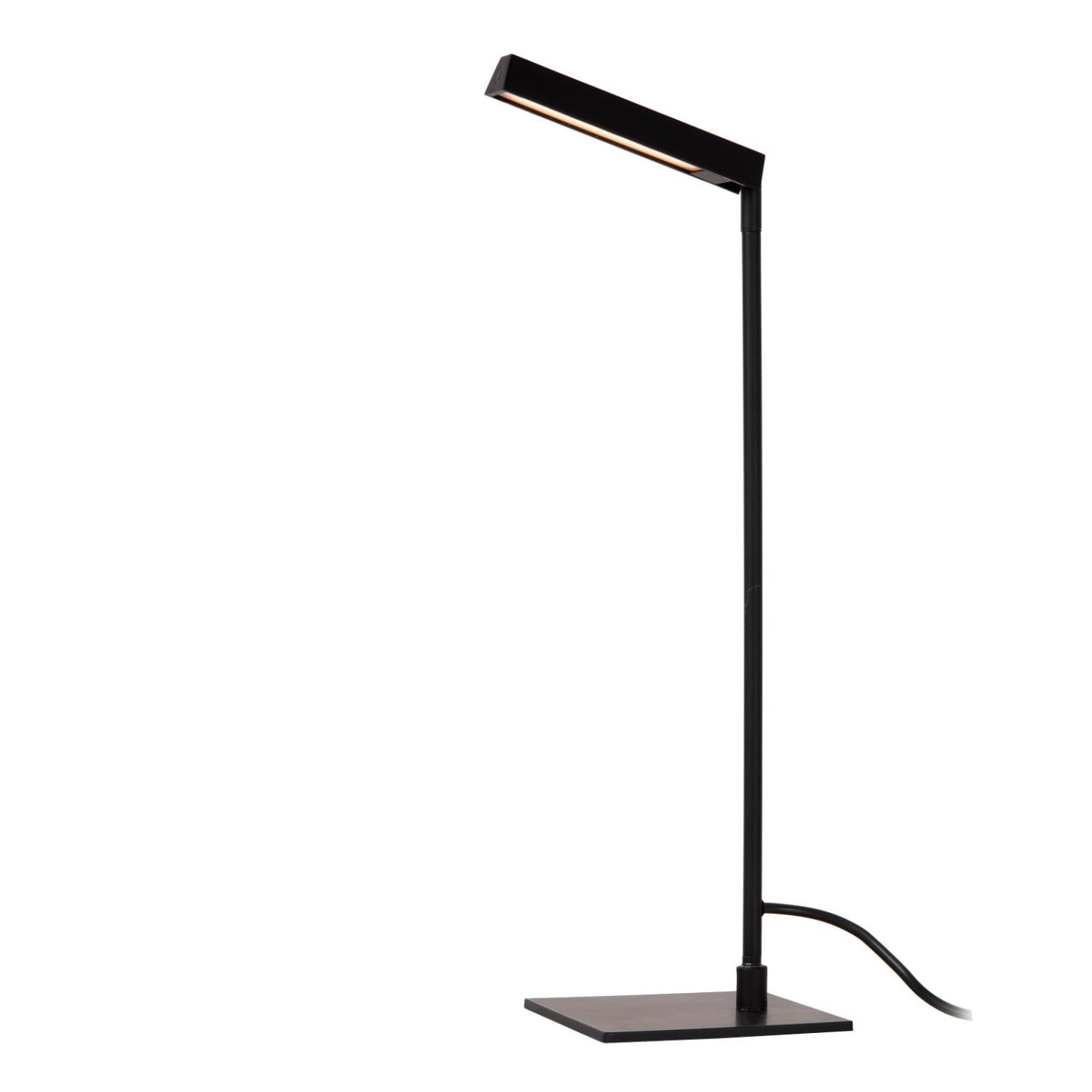 Lavale Table Lamp - Matt Black/Opal