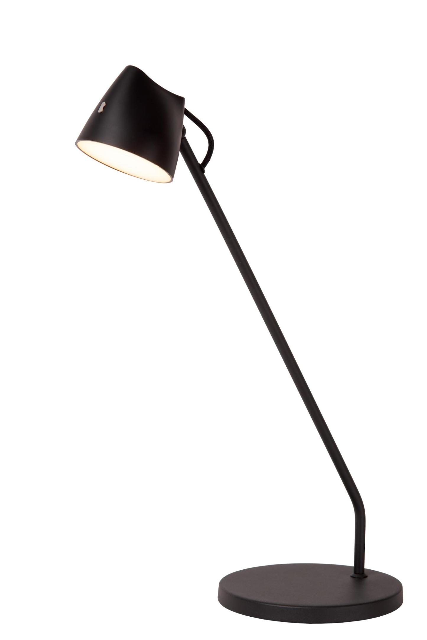 Milne Table Lamp - Matt Black/Opal