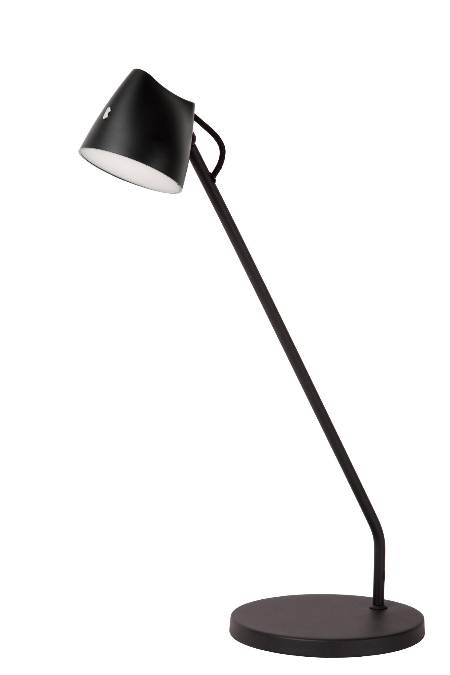 Milne Table Lamp - Matt Black/Opal