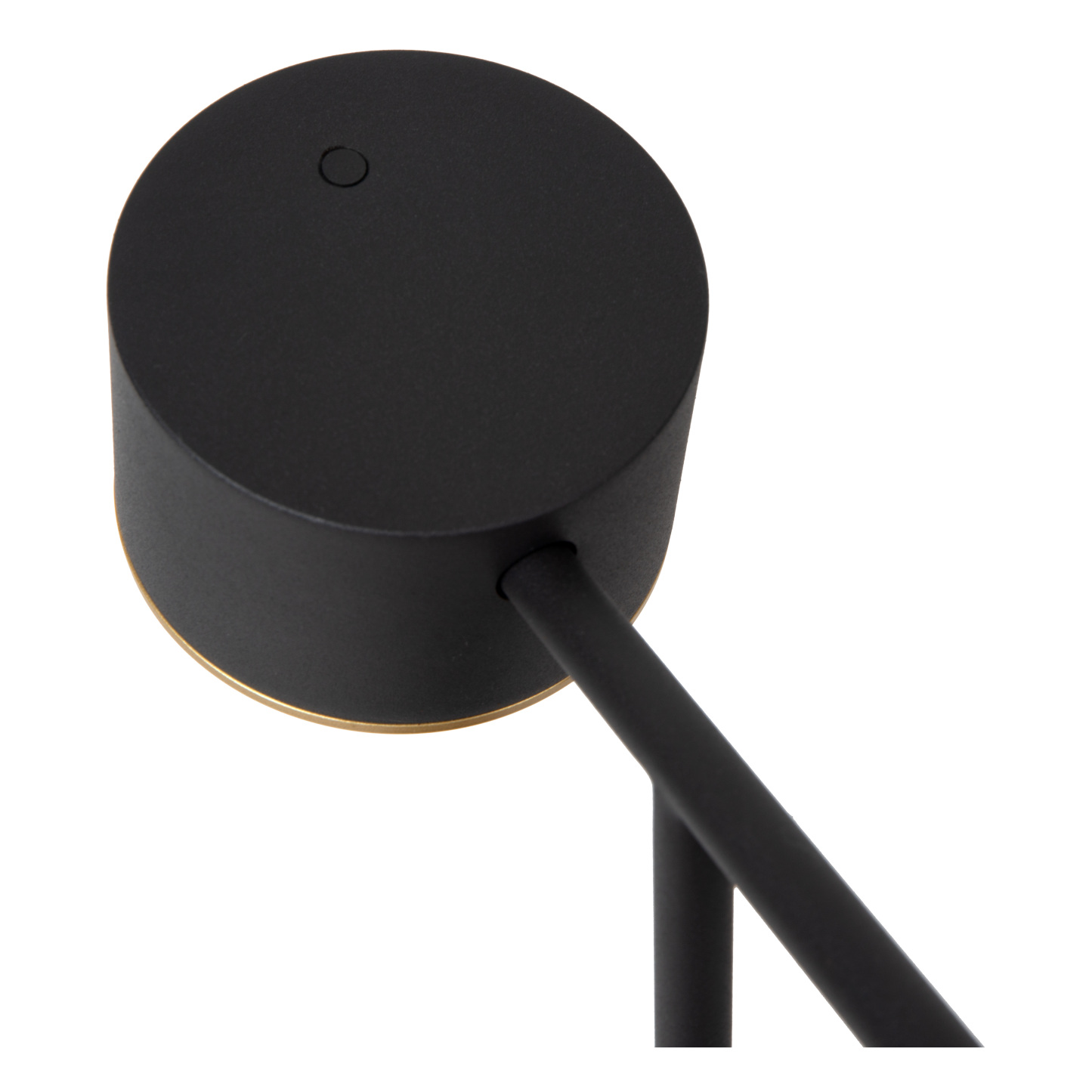 Gian Table Lamp - Matt Black/Opal