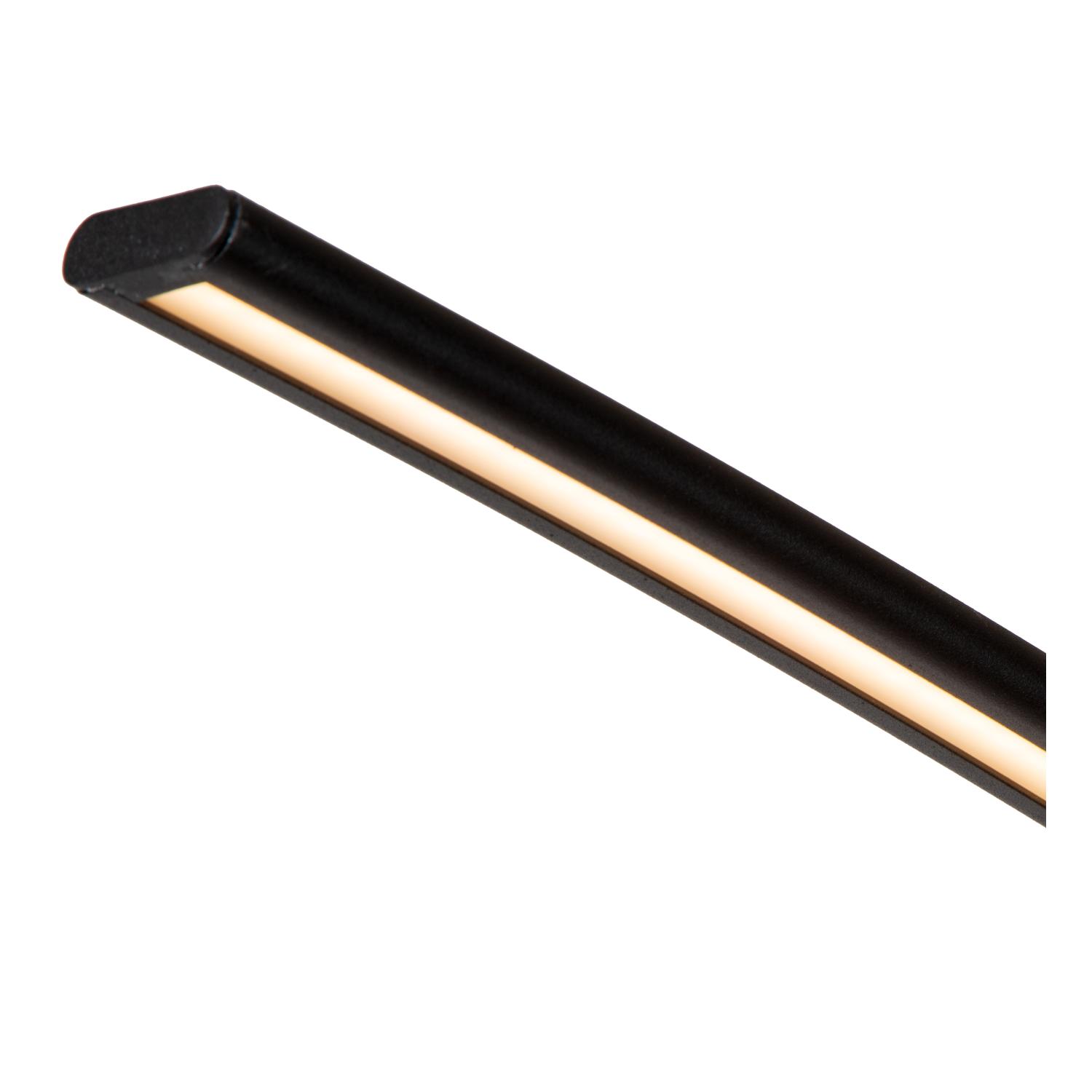 Curve Floor Lamp - Matt Gold/Opal