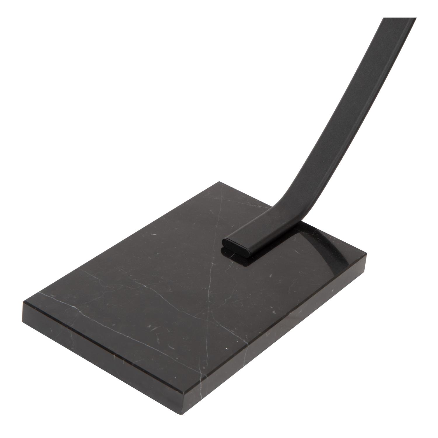 Curve Floor Lamp - Matt Gold/Opal