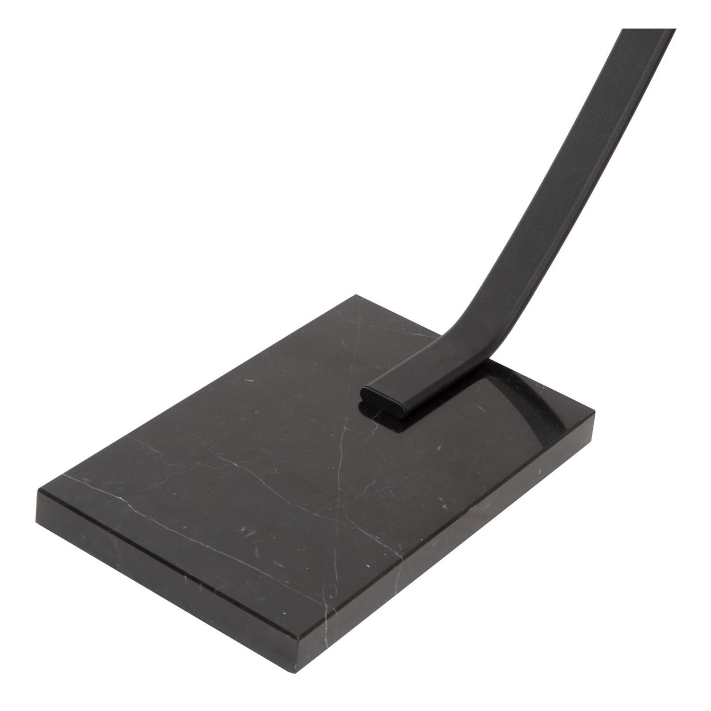 Curve Floor Lamp - Matt Gold/Opal