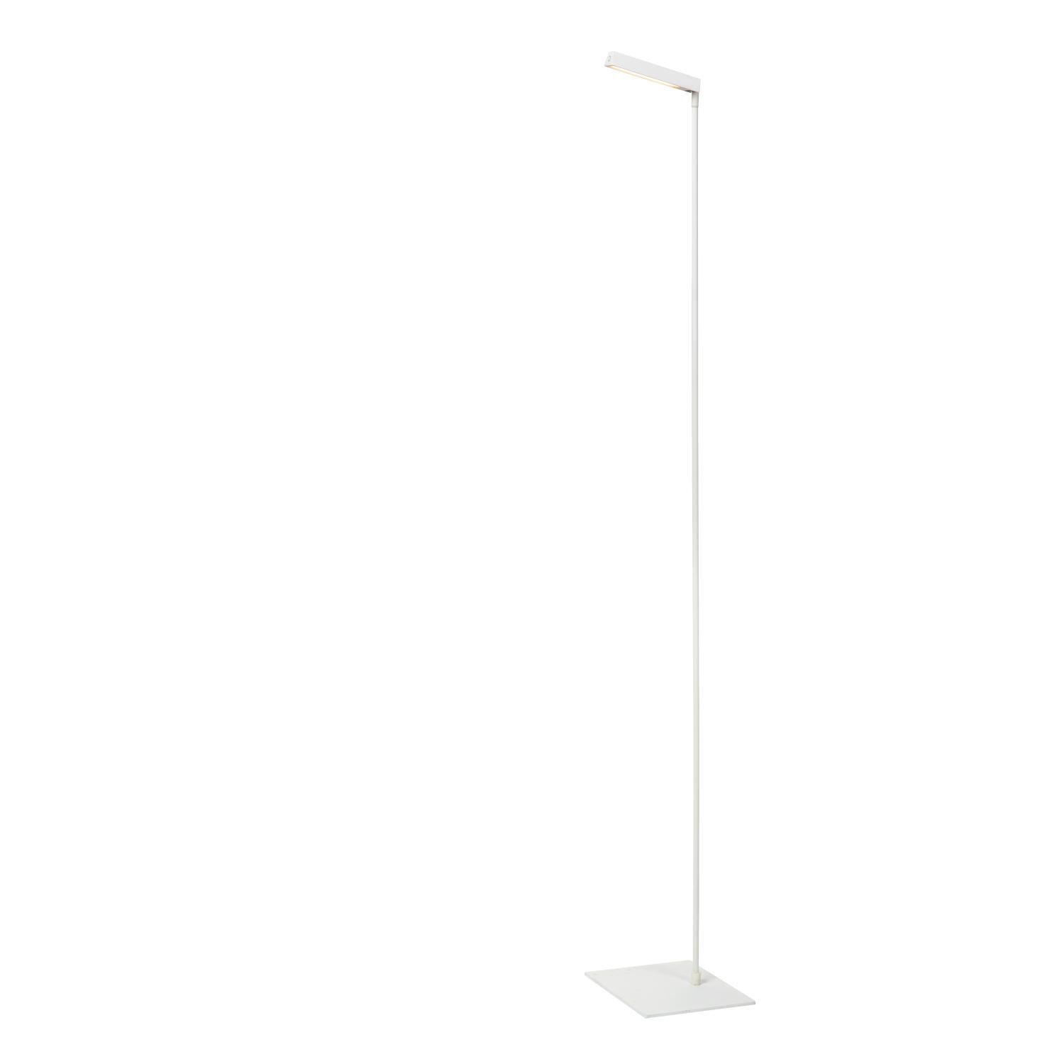 Lavale Floor Lamp - Matt Black/Opal