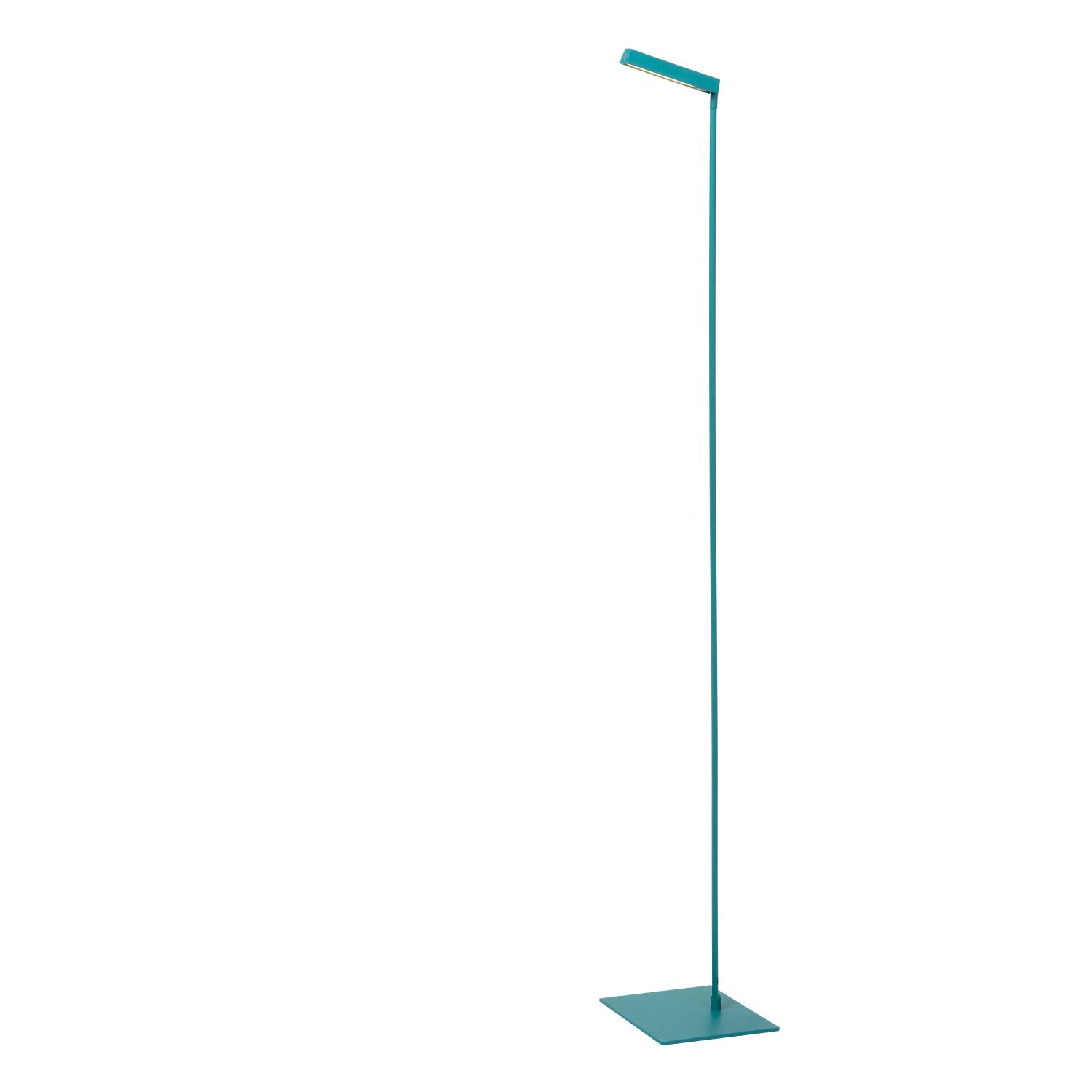 Lavale Floor Lamp - Matt Black/Opal