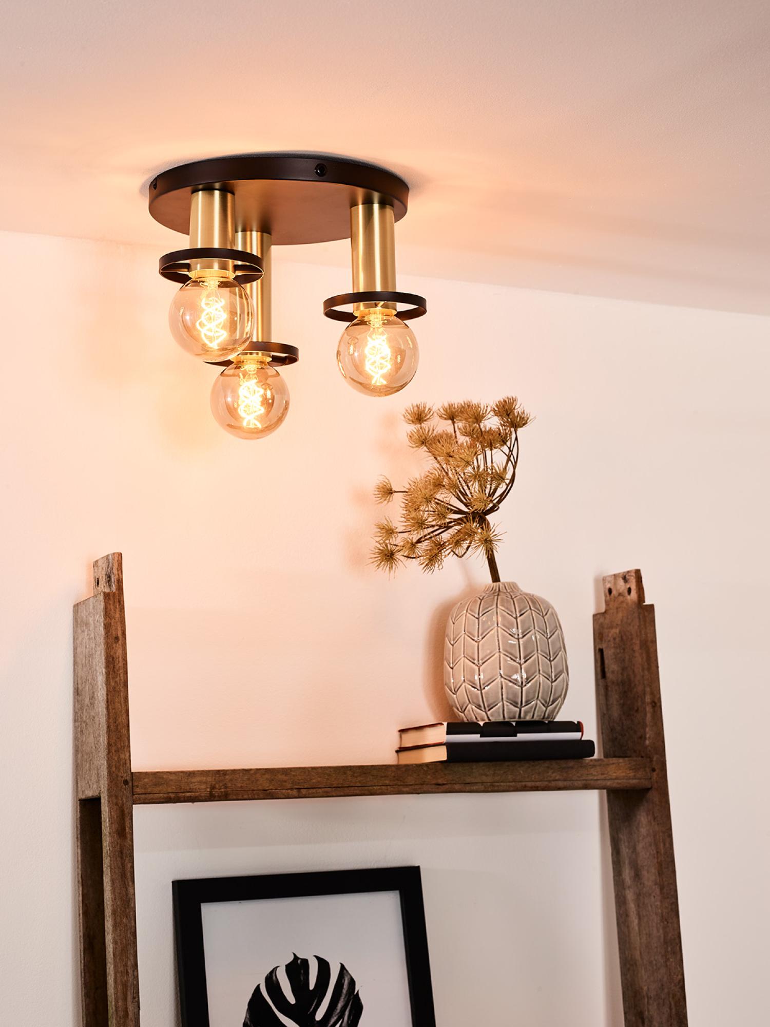 Anaka Ceiling Lights - Matt Black