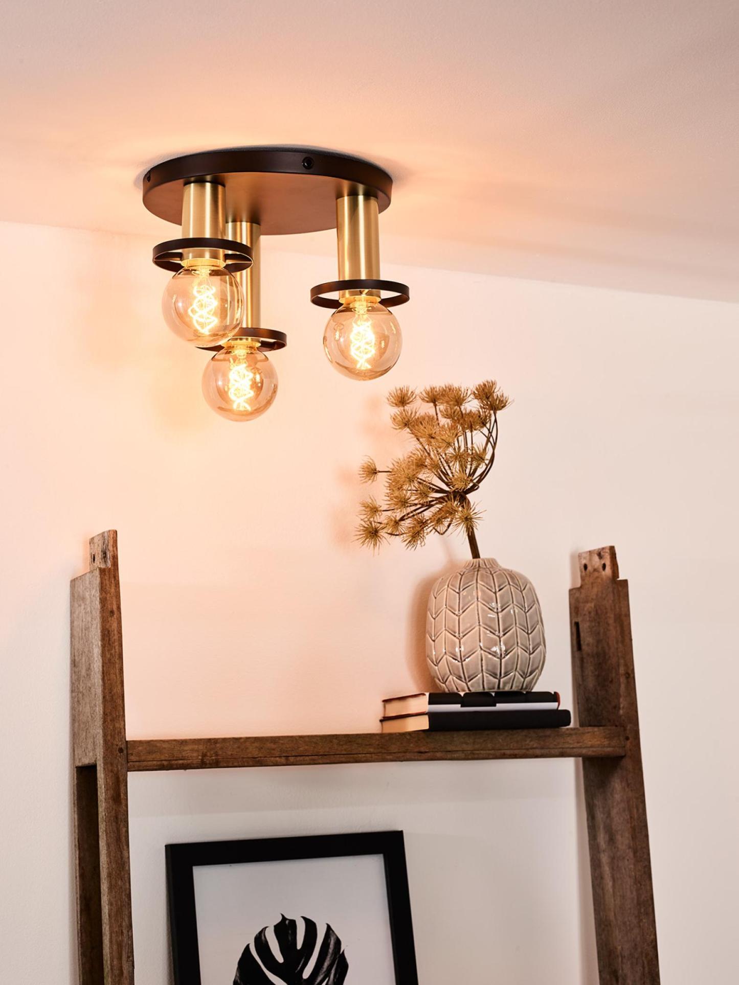 Anaka Ceiling Lights - Matt Black