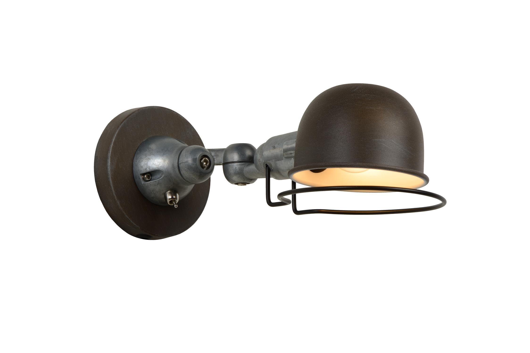 Honore Wall Lights - Rust Brown