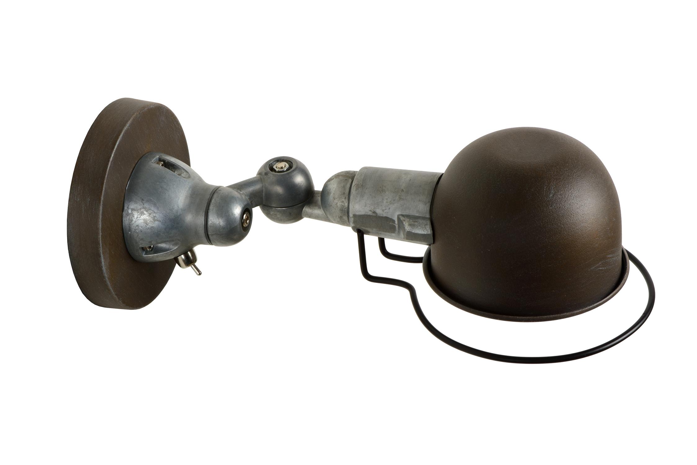 Honore Wall Lights - Rust Brown