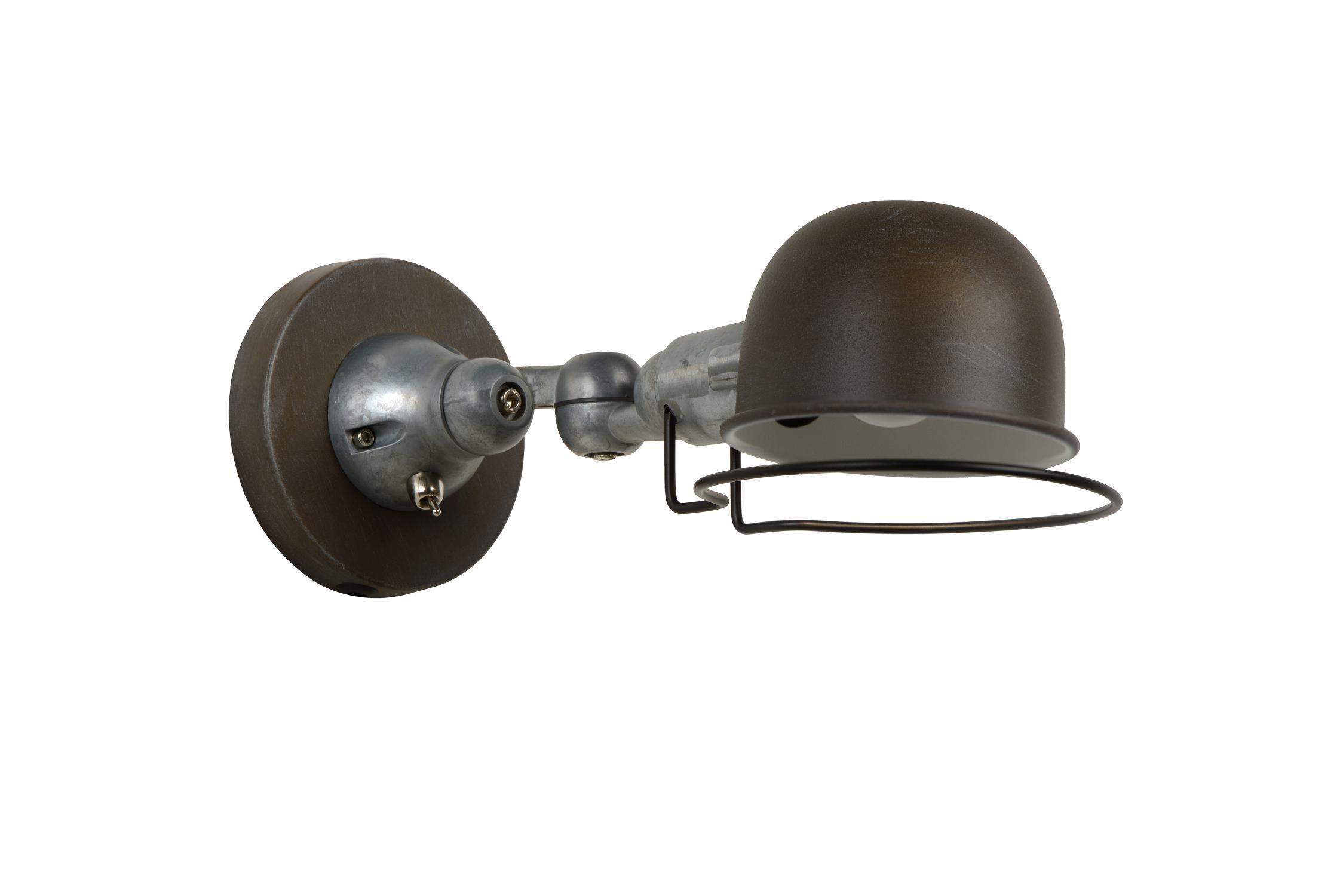 Honore Wall Lights - Rust Brown