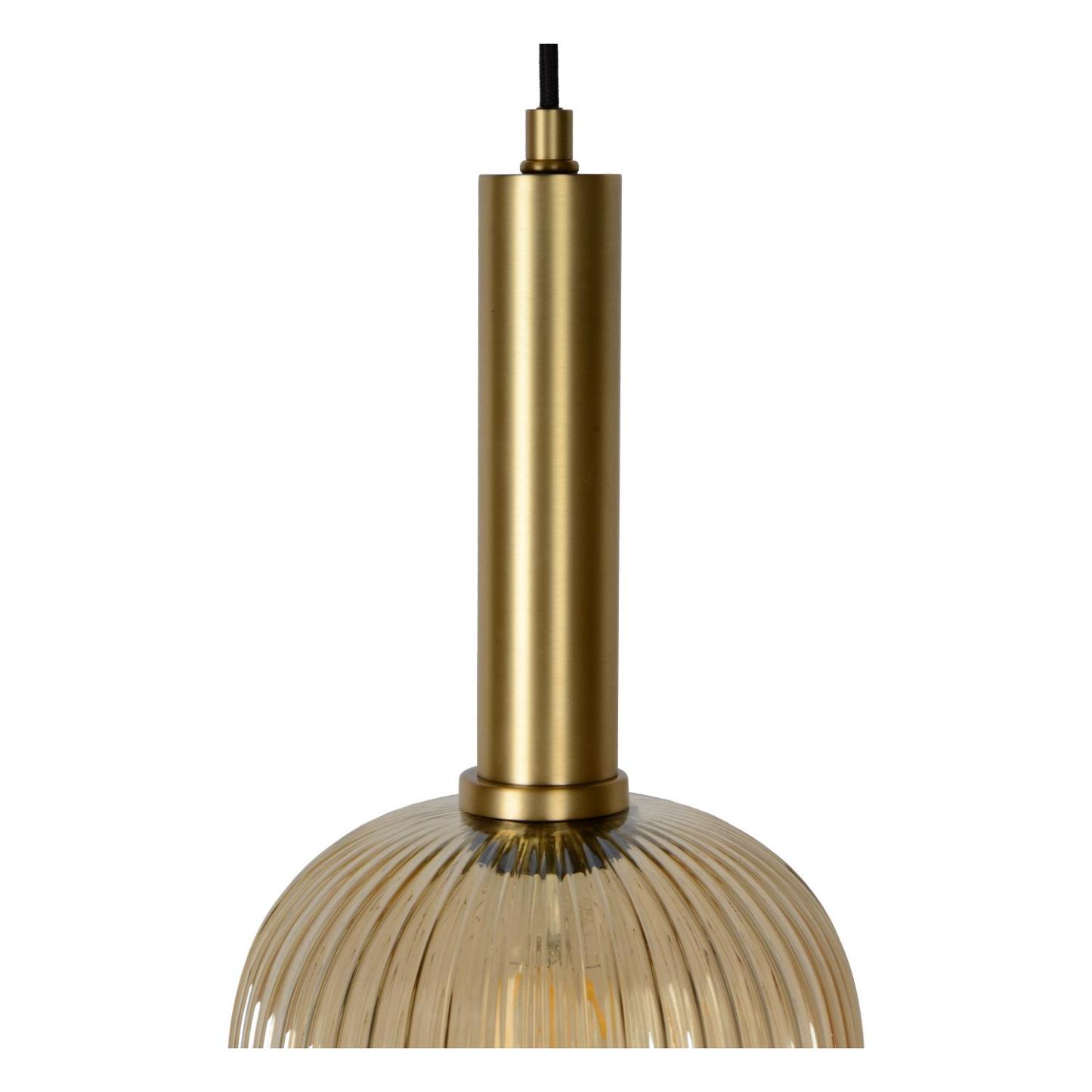 Maloto Ceiling Lights - Brushed Gold/Smoked Green