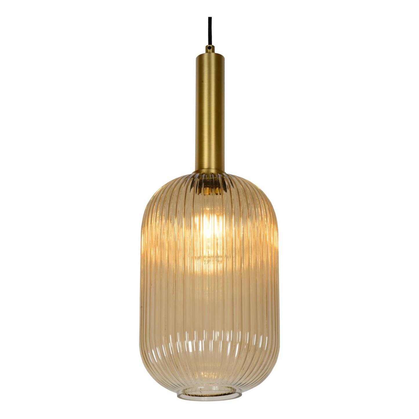 Maloto Ceiling Lights - Brushed Gold/Smoked Green