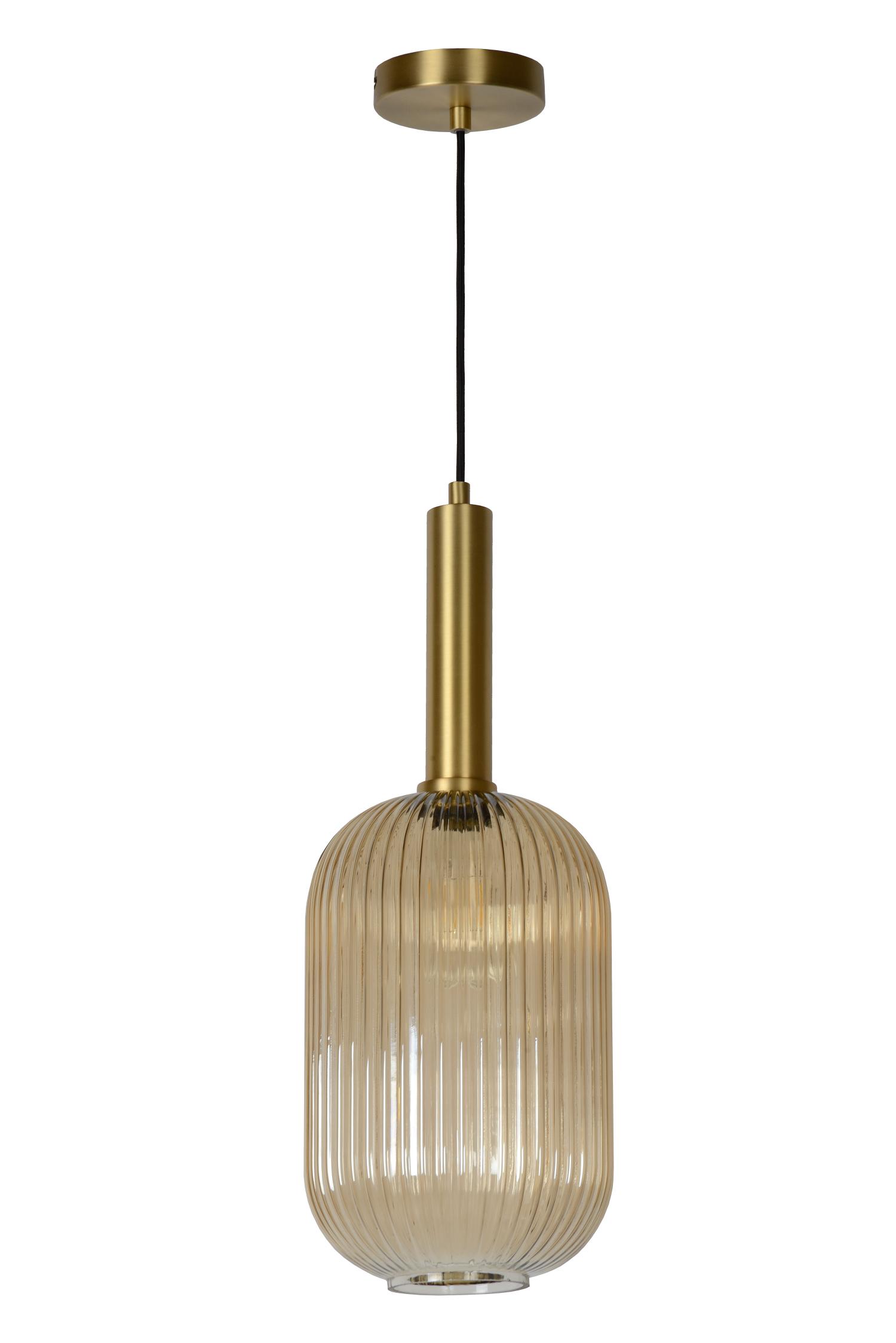 Maloto Ceiling Lights - Brushed Gold/Smoked Green