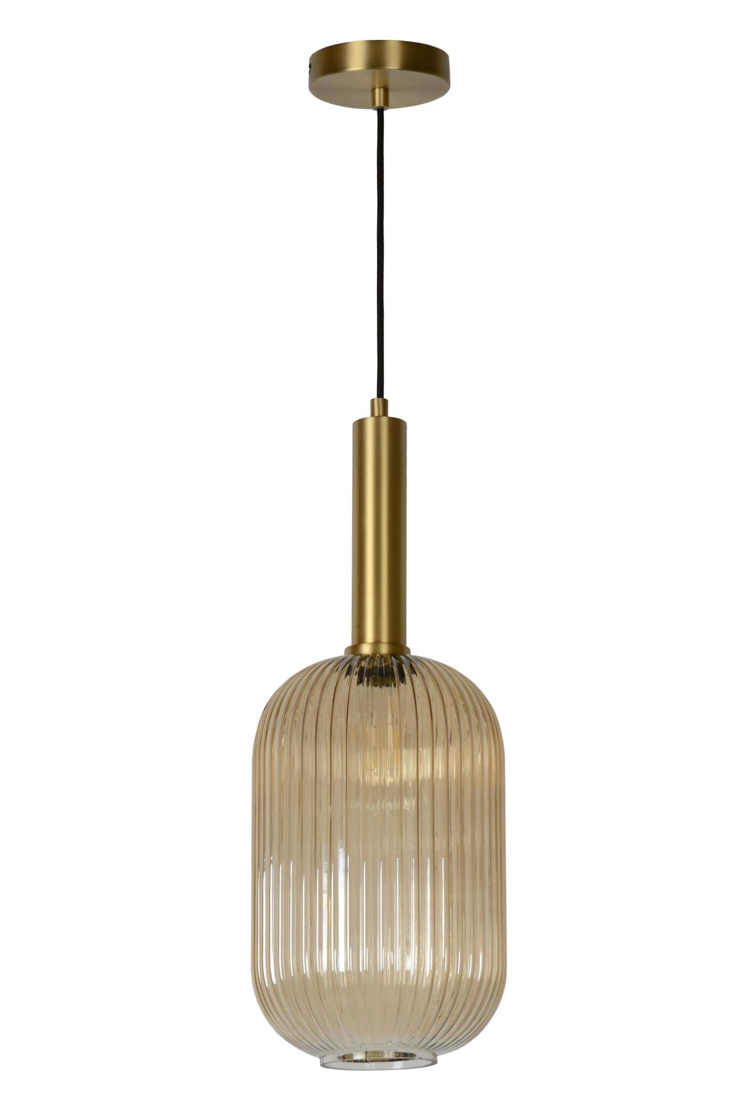 Maloto Ceiling Lights - Brushed Gold/Smoked Green