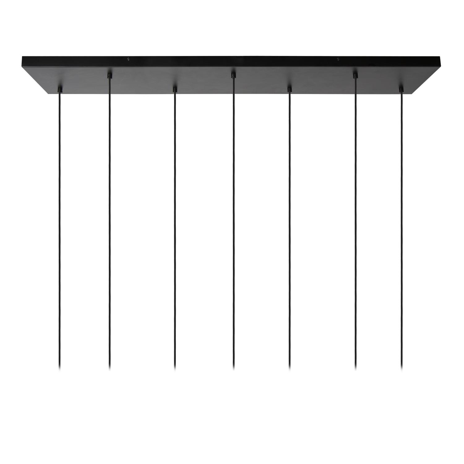 Marius Ceiling Lights - Matt Black/Smoked Grey