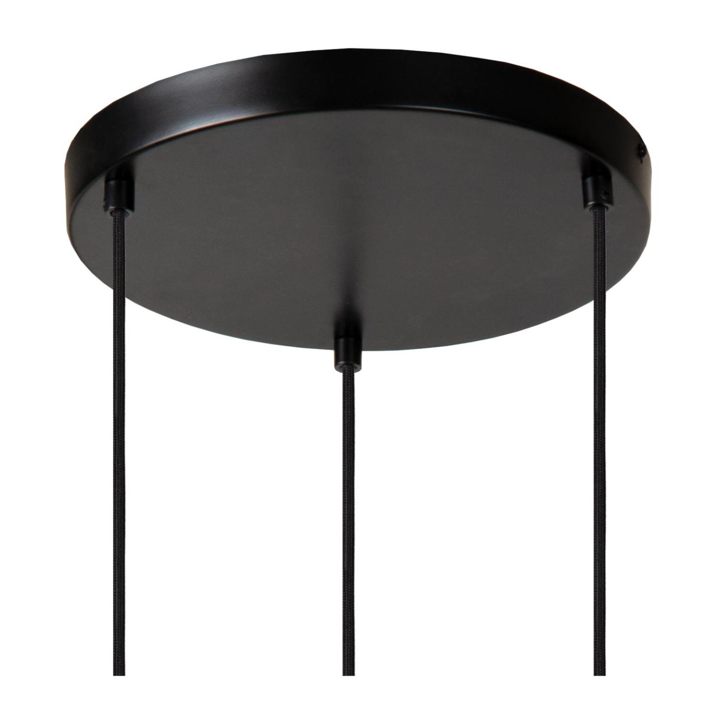 Marius Ceiling Lights - Matt Black/Smoked Grey
