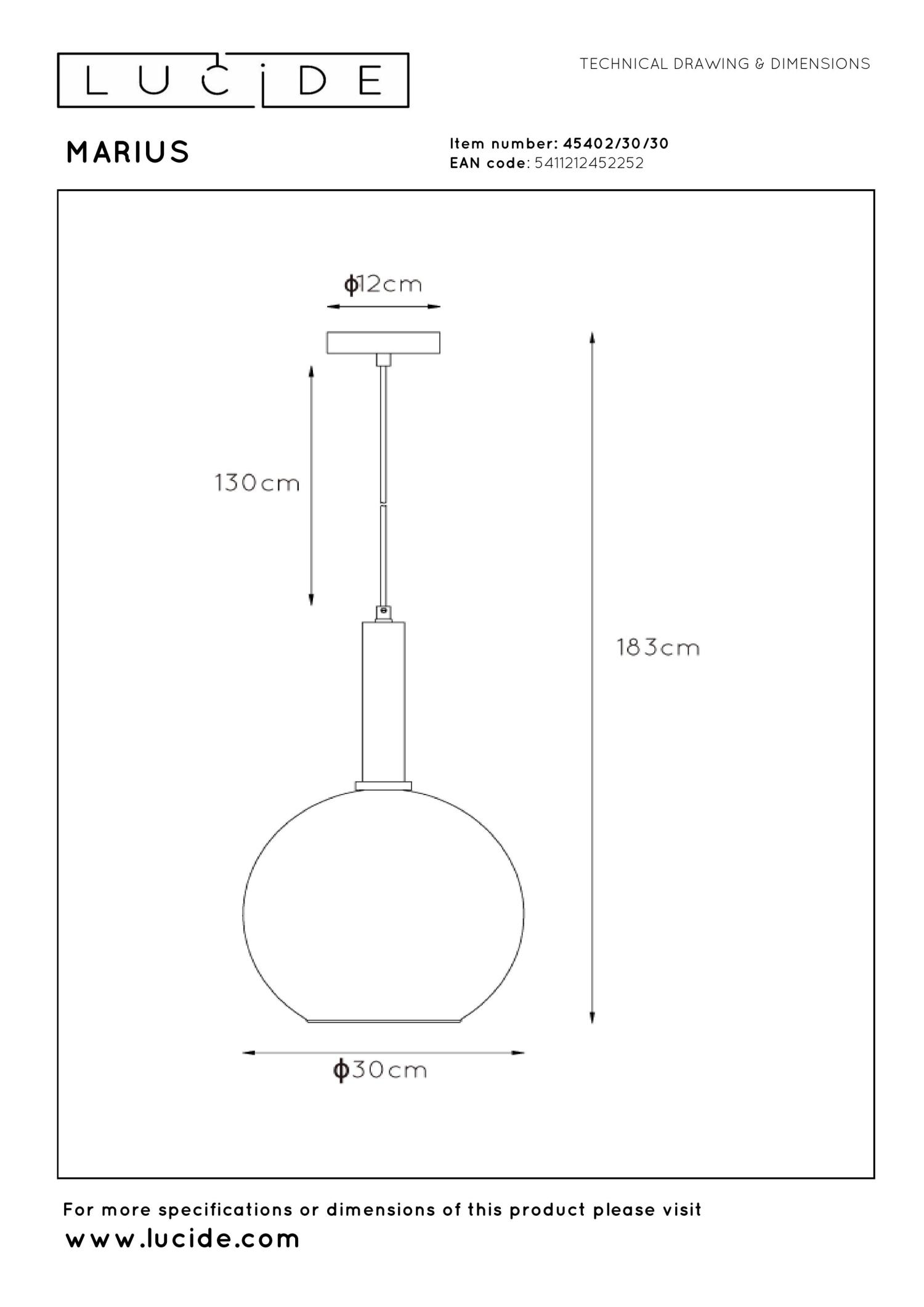 Marius Ceiling Lights - Matt Black/Smoked Grey