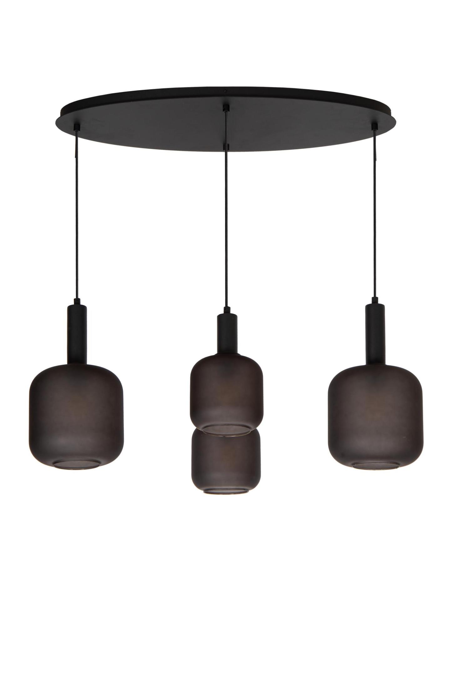 Eloise Ceiling Lights - Matt Black/Smoked Black