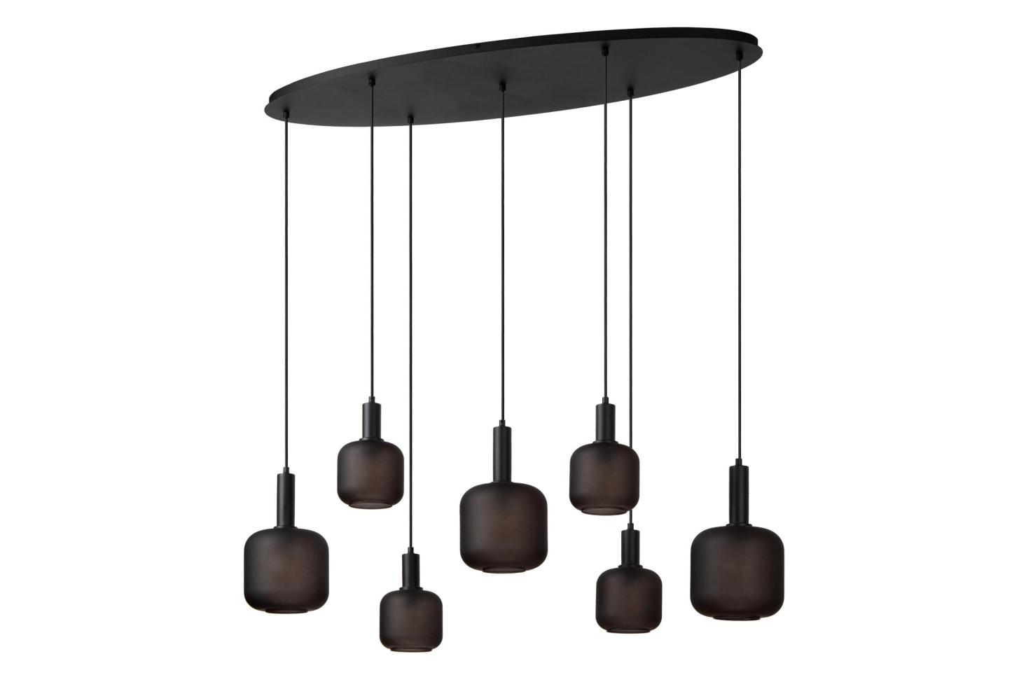 Eloise Ceiling Lights - Matt Black/Smoked Black