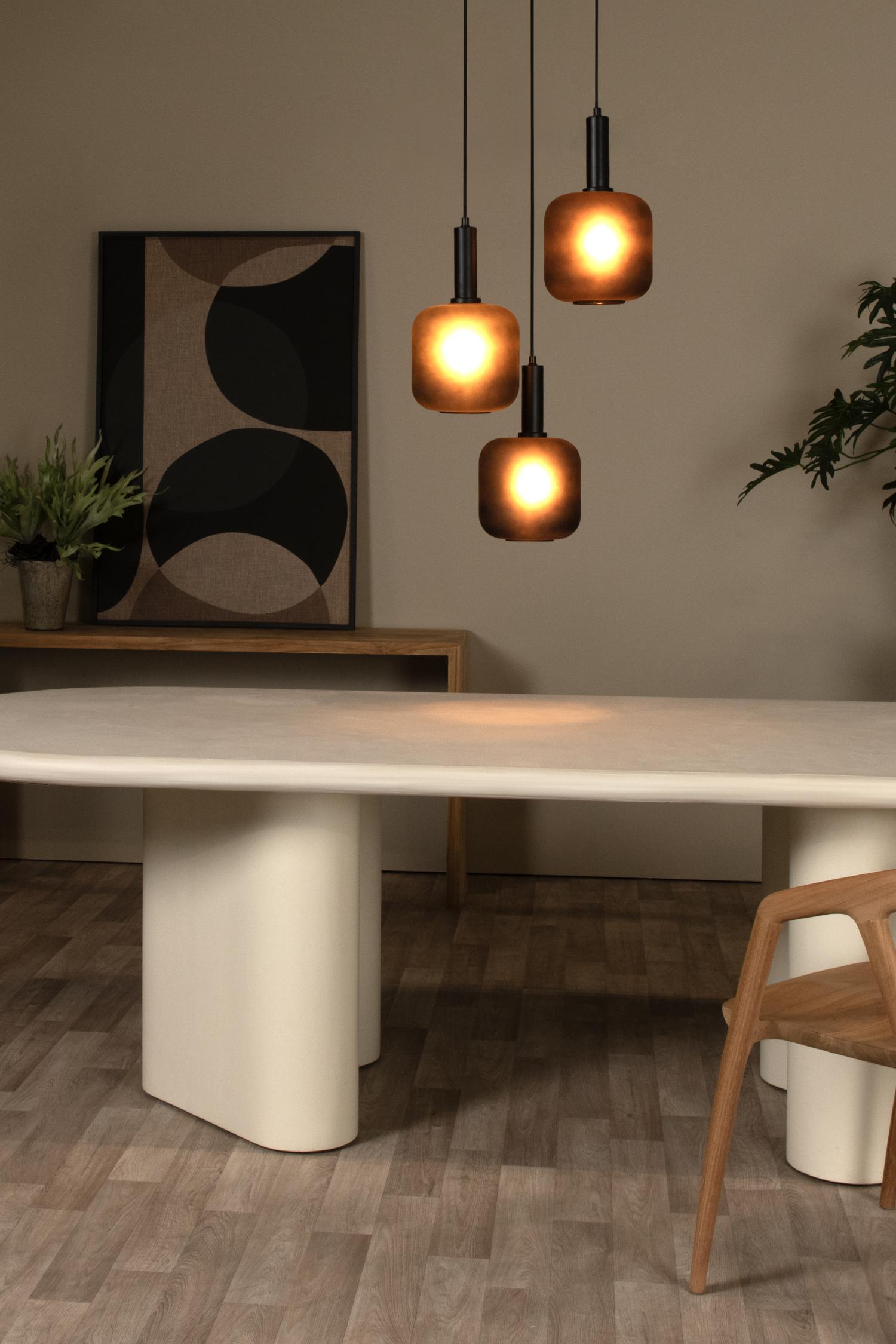 Eloise Ceiling Lights - Matt Black/Smoked Black