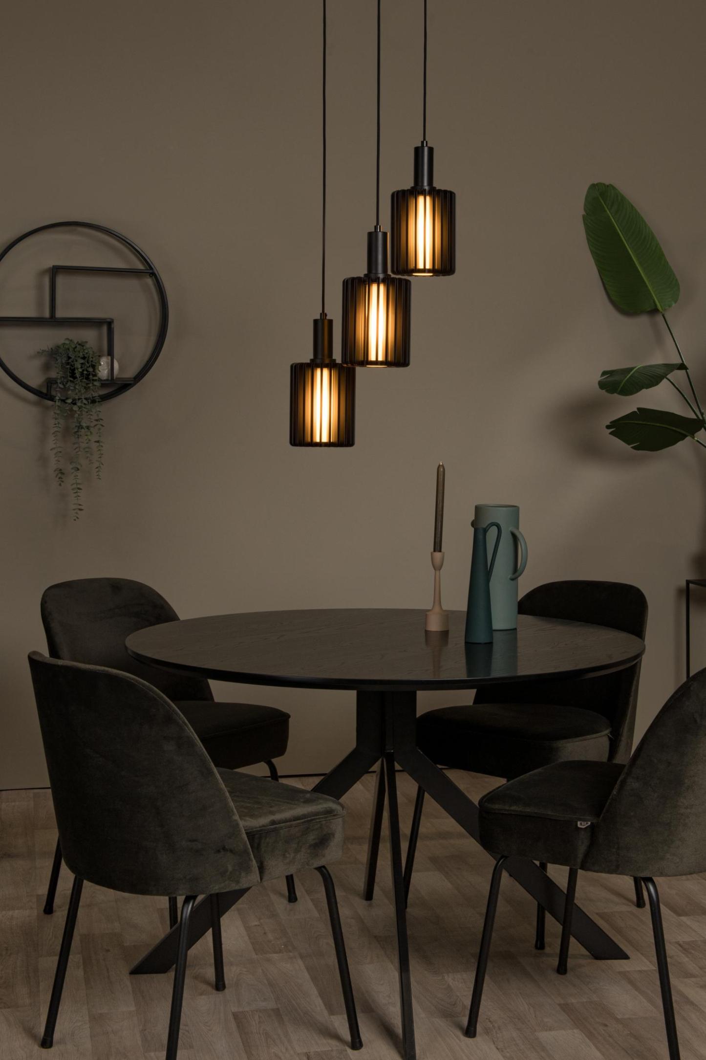 Lambres Ceiling Lights - Matt Black