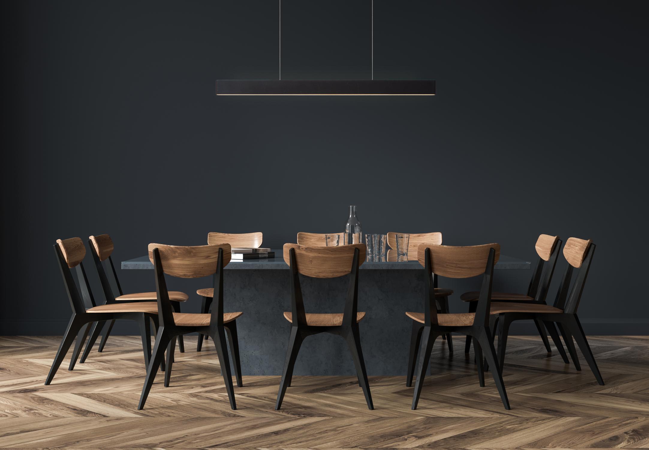 Raya Ceiling Lights - Matt Black