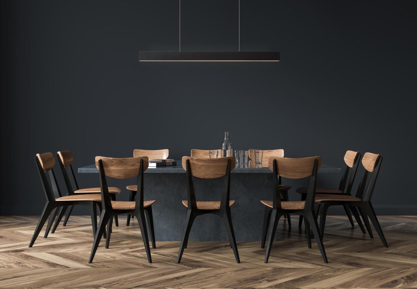 Raya Ceiling Lights - Matt Black