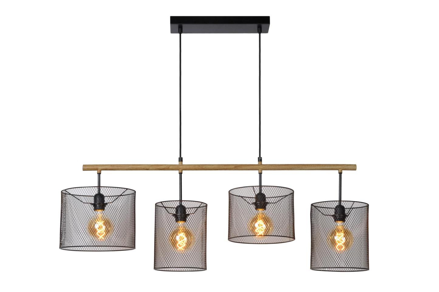Baskett Ceiling Lights - Matt Black