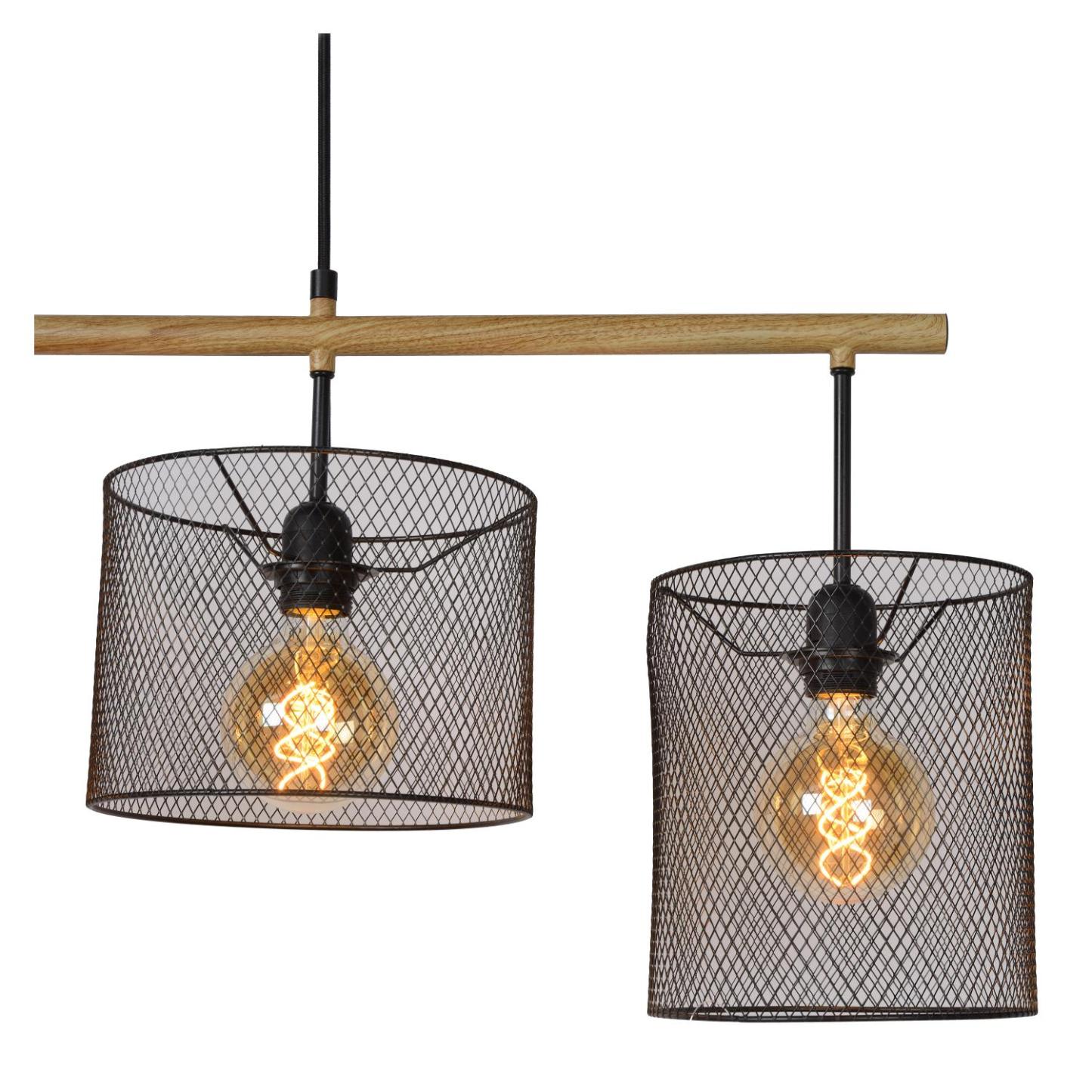 Baskett Ceiling Lights - Matt Black