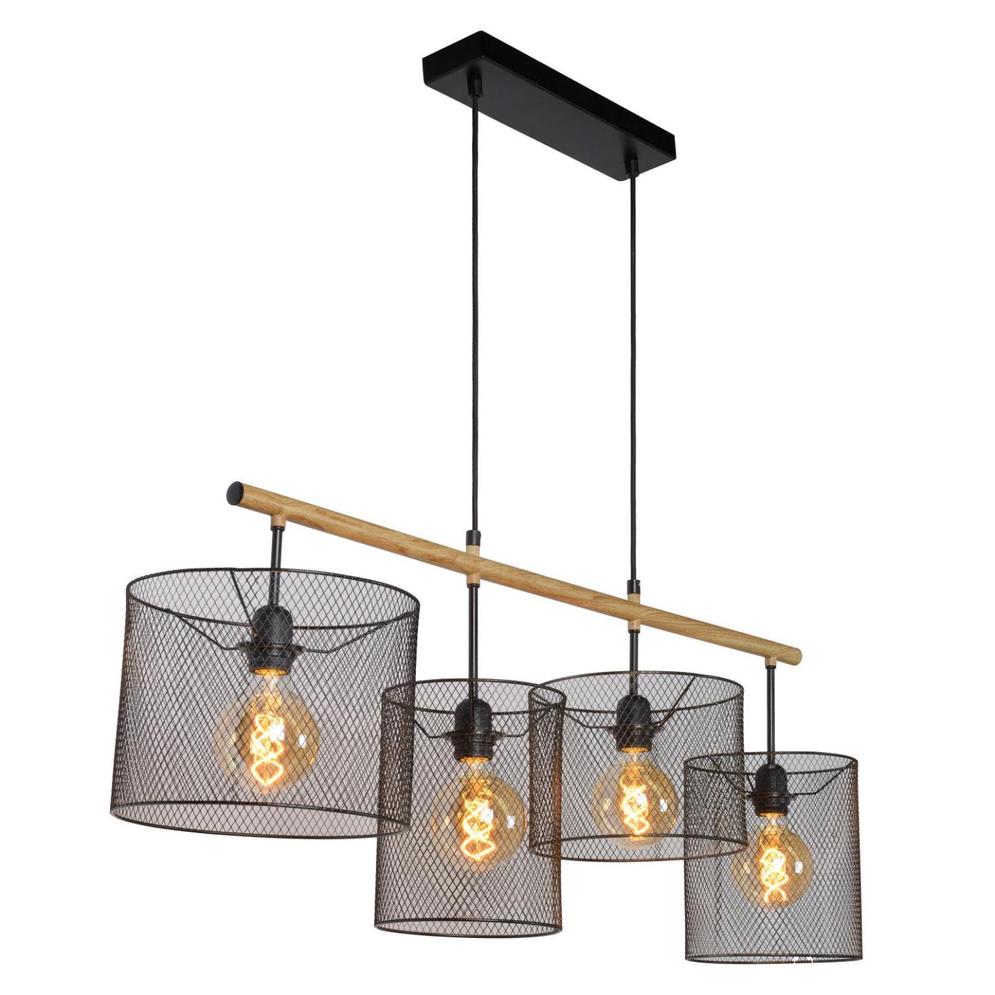 Baskett Ceiling Lights - Matt Black