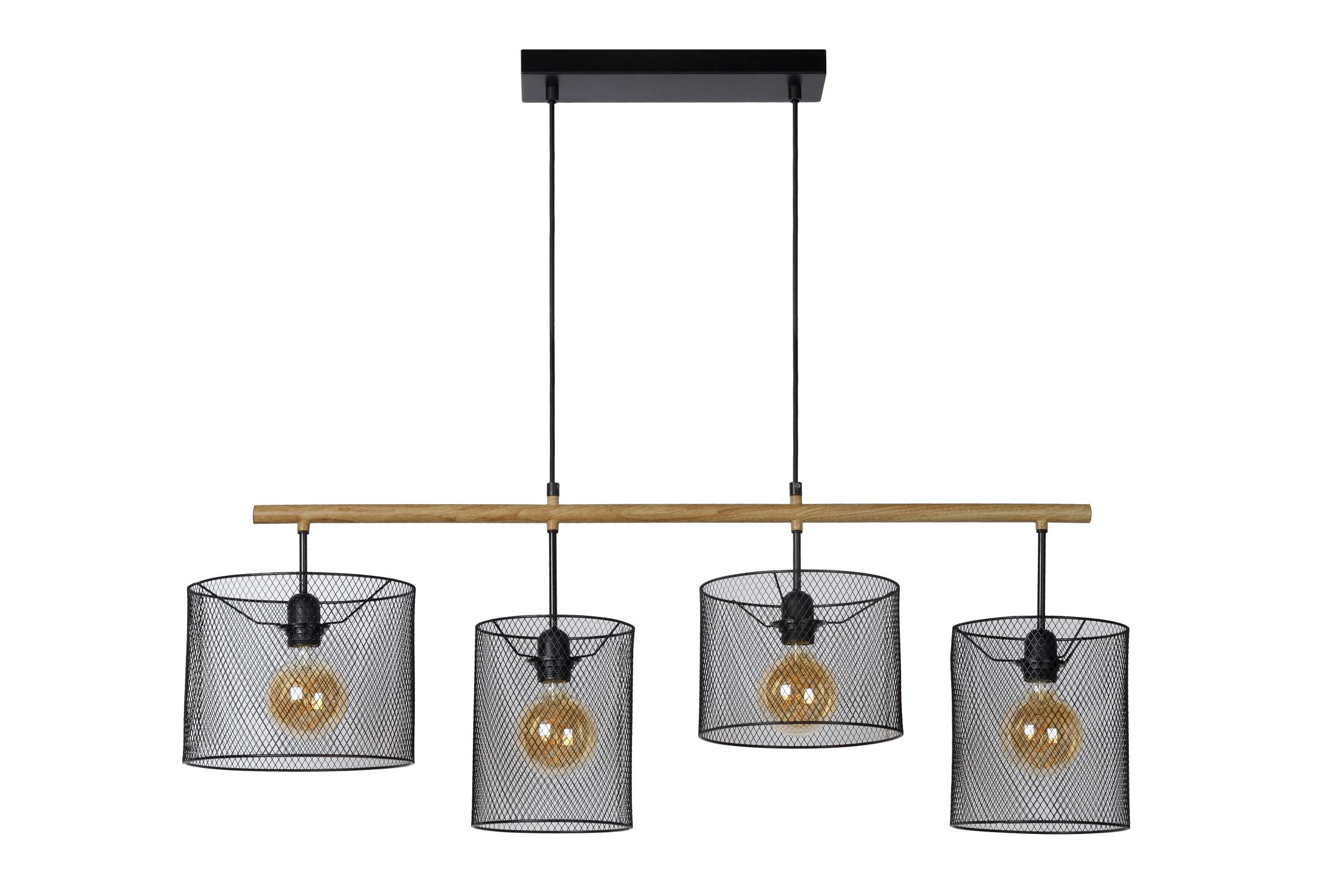 Baskett Ceiling Lights - Matt Black